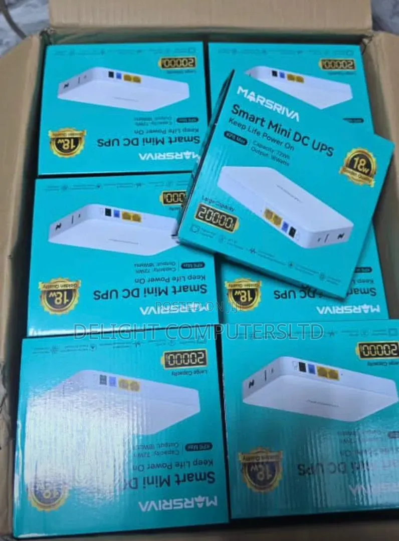 Marsriva Kp6 Max 20000mah Smart Mini Router Dc Ups 18 Watt
