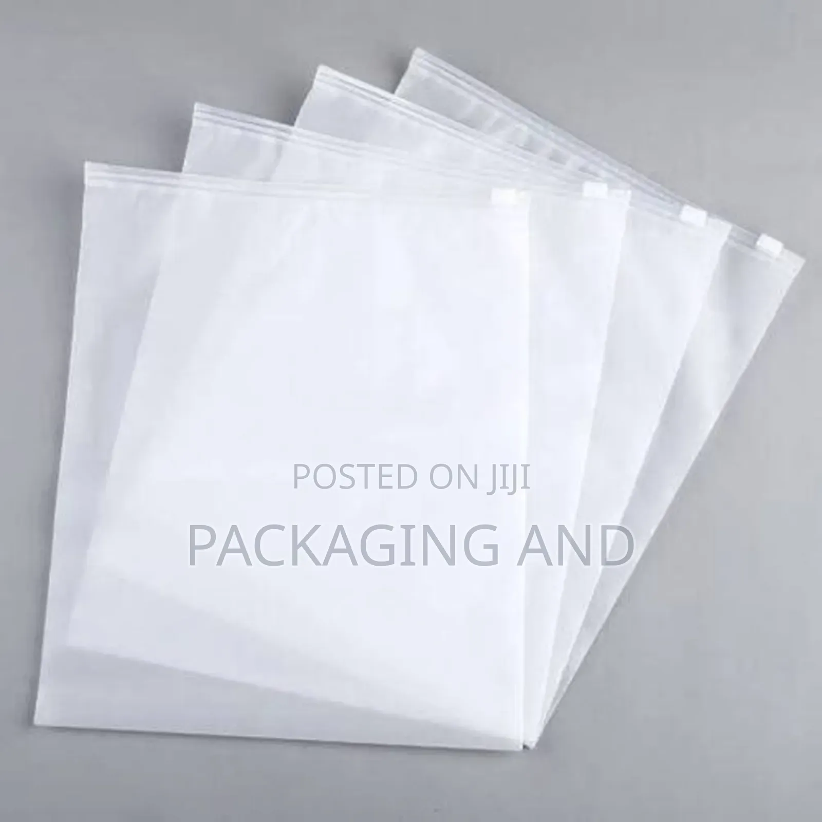Medium Standard Frosted Ziploc Bag 13×17in, Plain/No Print, Moq:100pcs