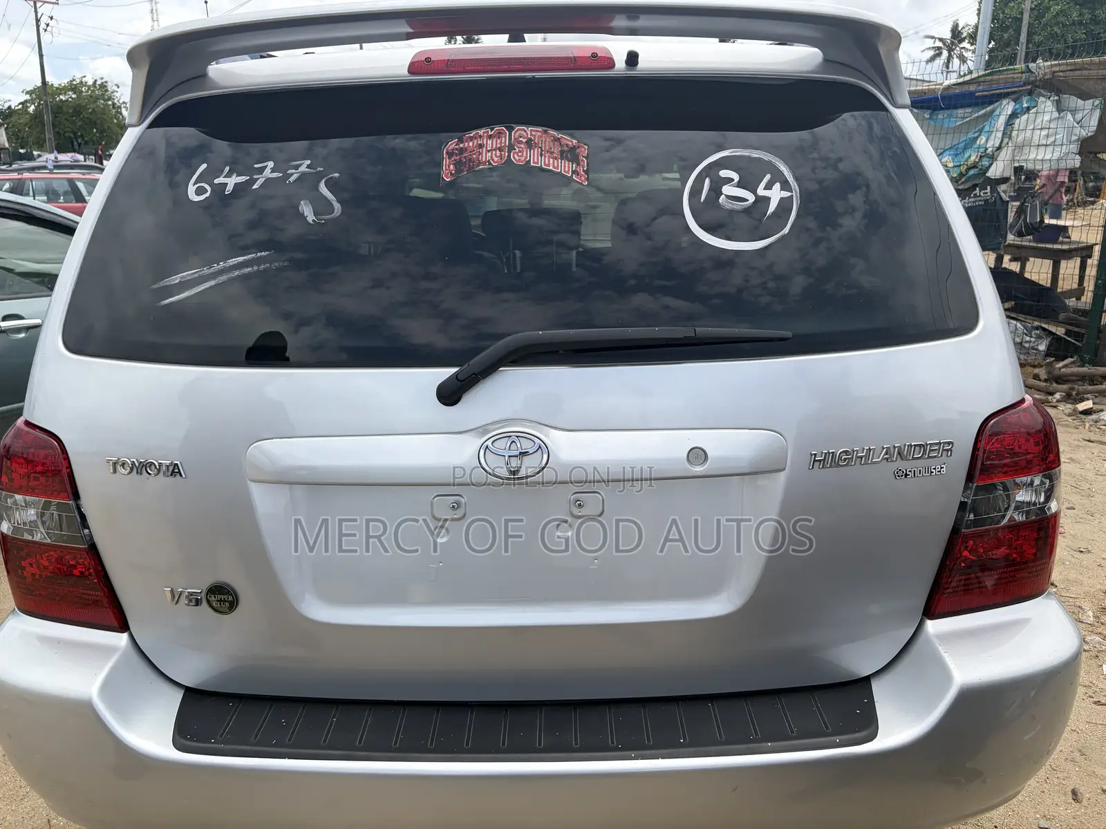 Toyota Highlander Limited V6 2005 Silver