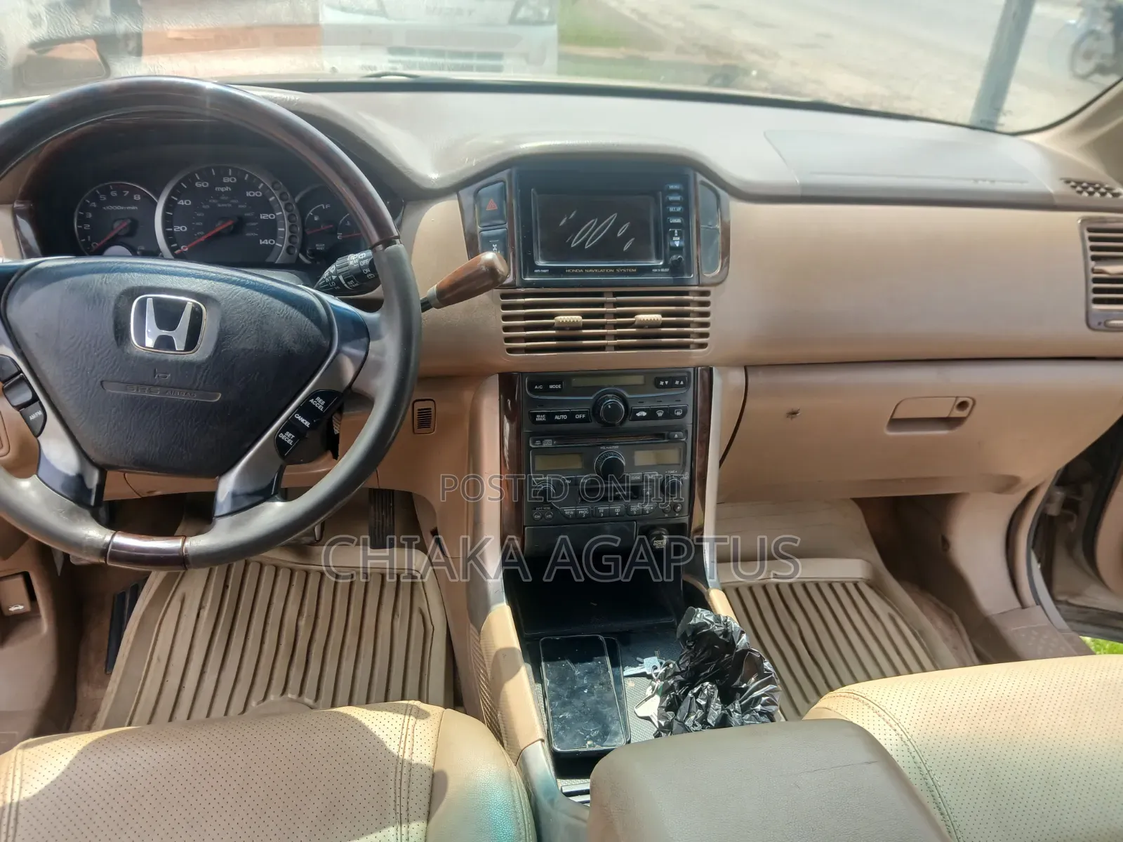Honda Pilot 2004 Gold