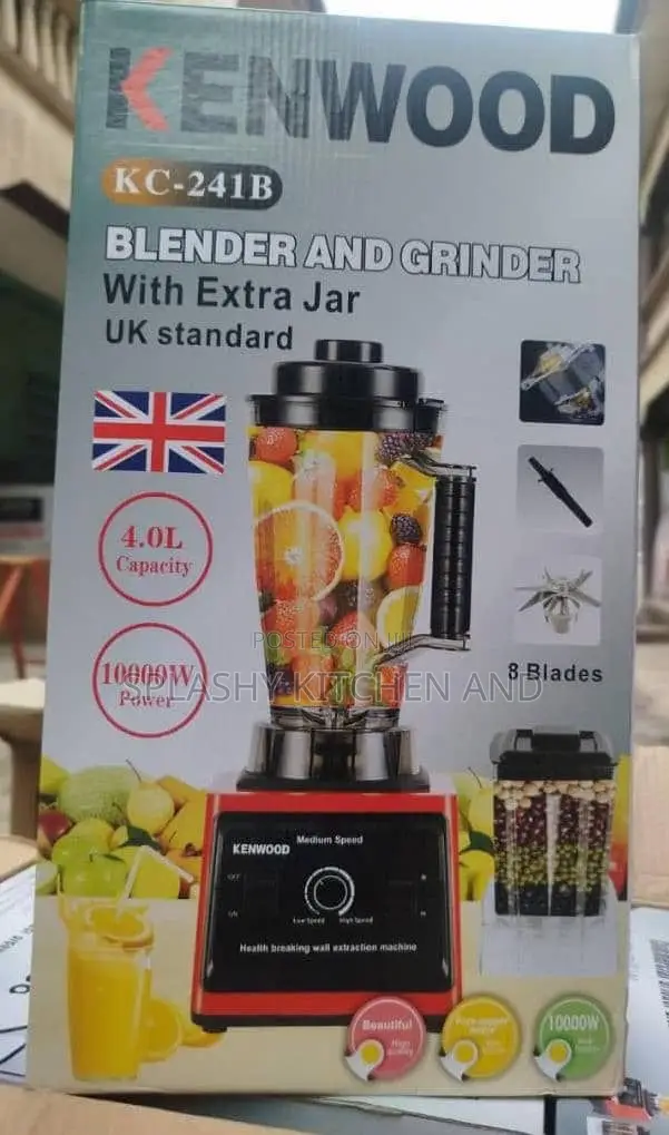 Kenwood 4l Hard Nut Grinder Crusher Blender