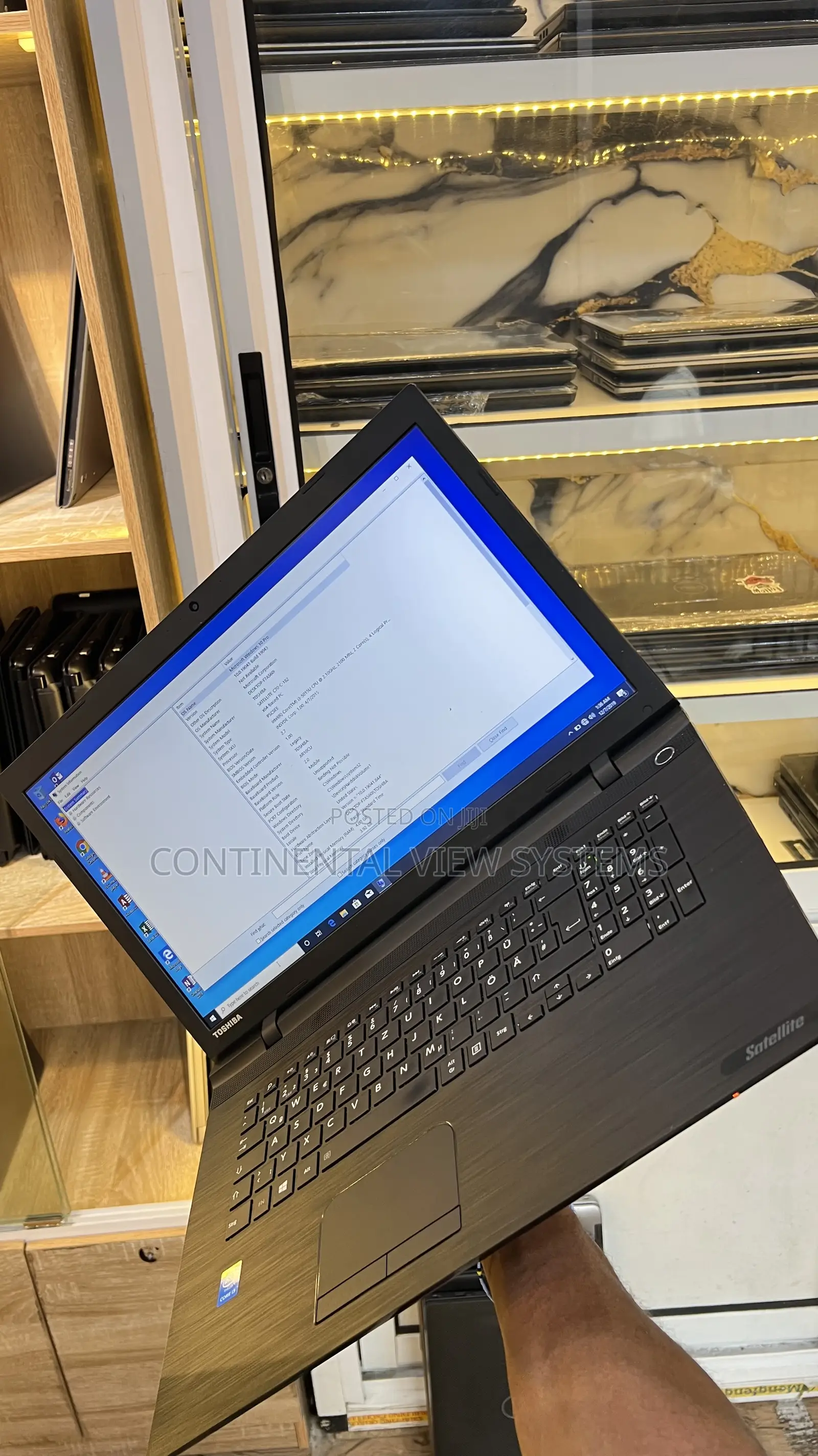 Laptop Toshiba Satellite C70 8GB Intel Core i3 HDD 500GB