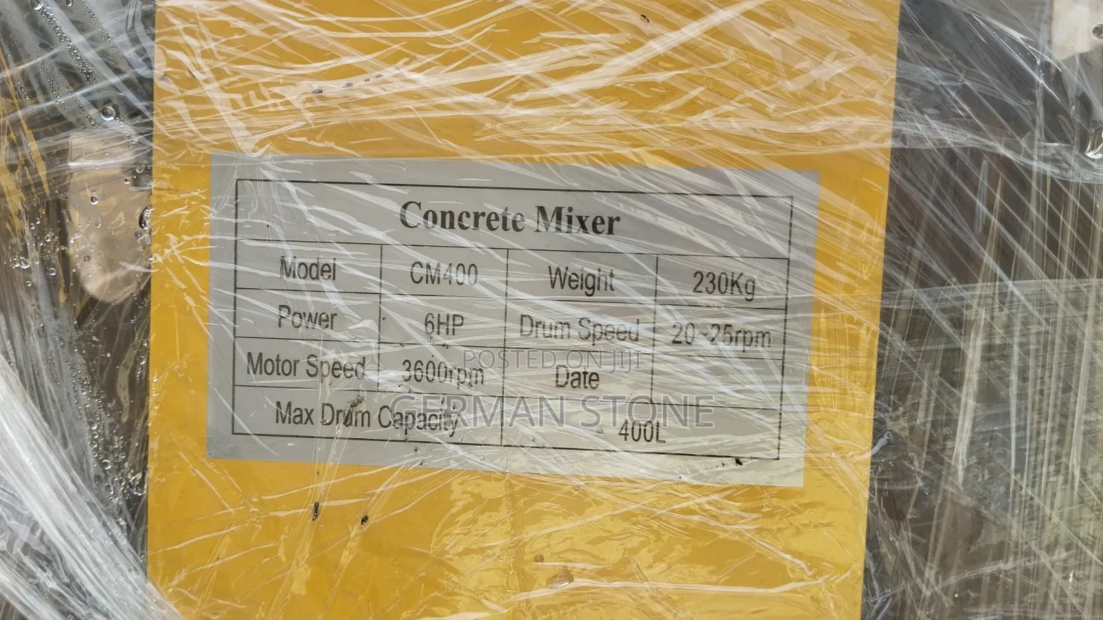 Concrete Mixer 400l