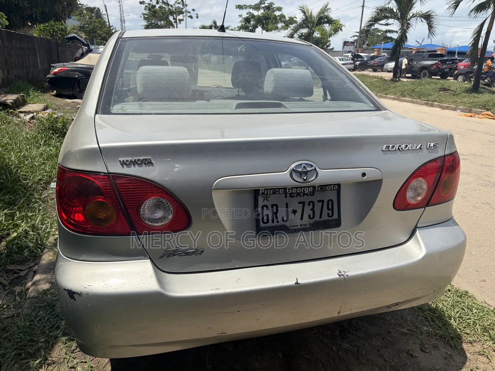 Toyota Corolla Sedan 2003 Silver