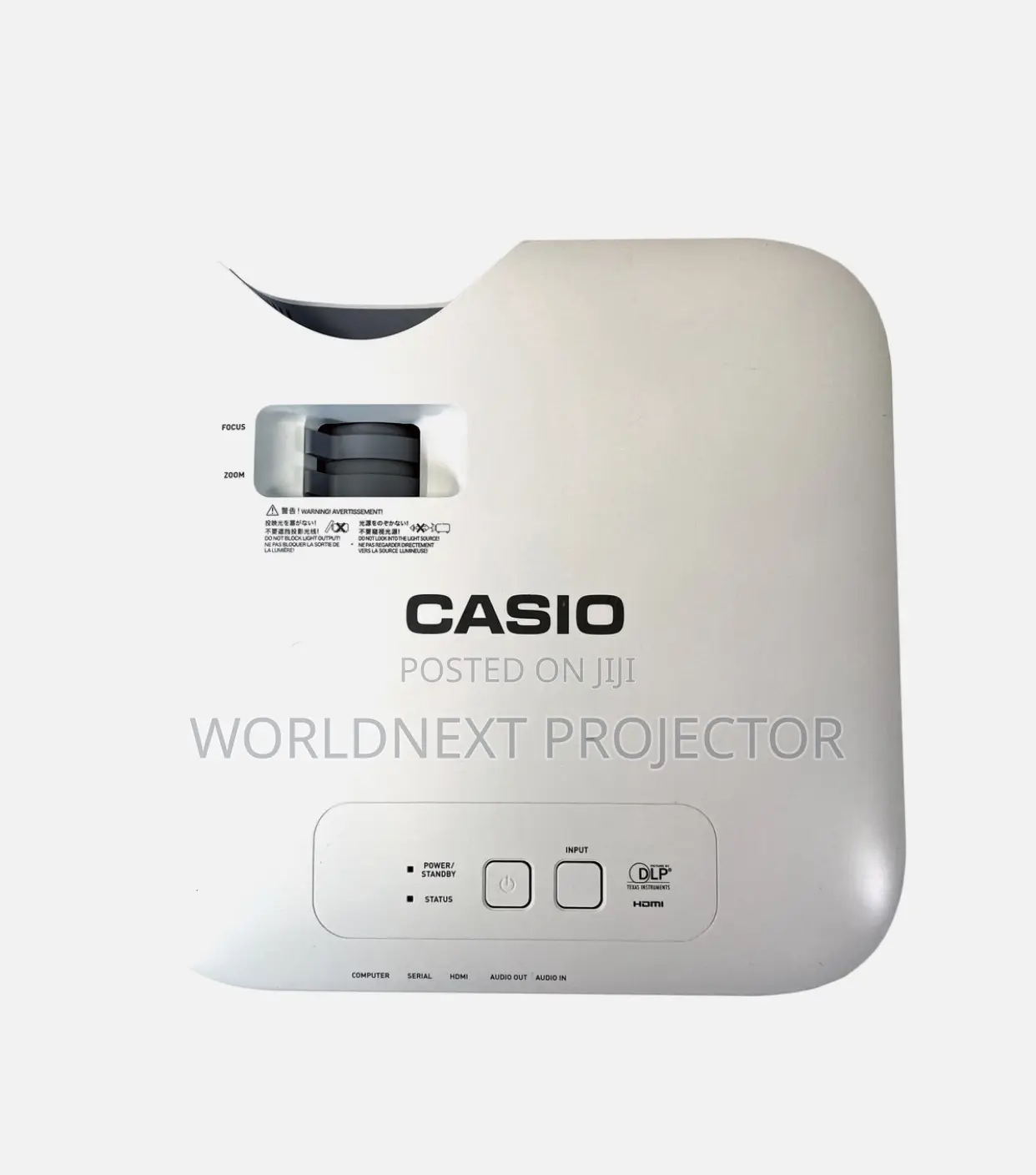 Laser Casio Source DLP Projector for Netflix, Gaming, Sports