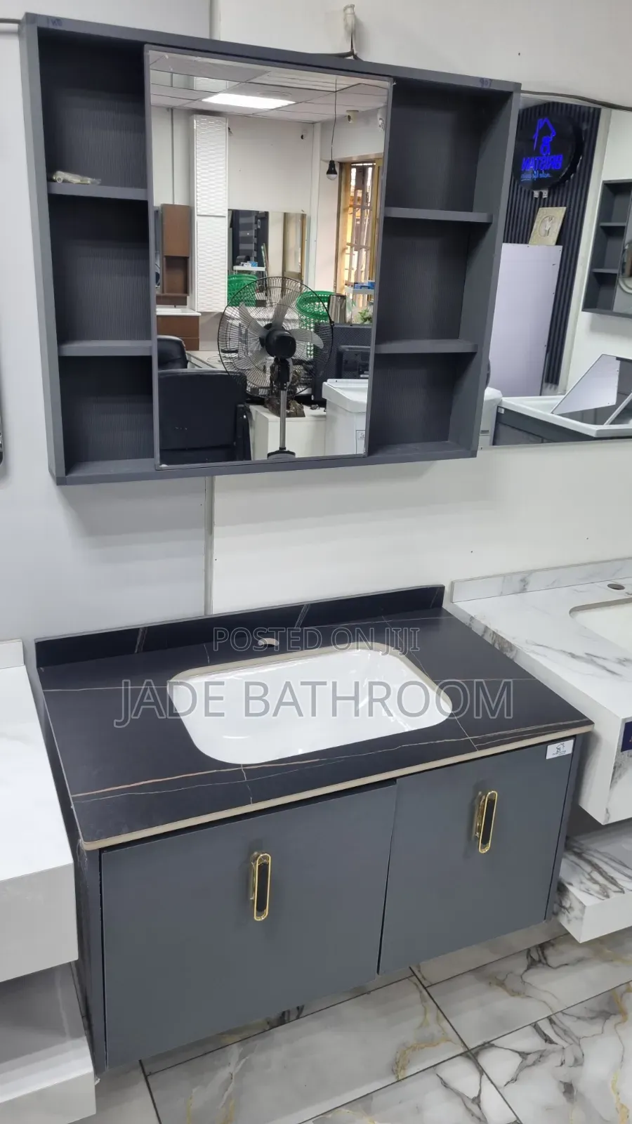 Marble Cabinet Basin