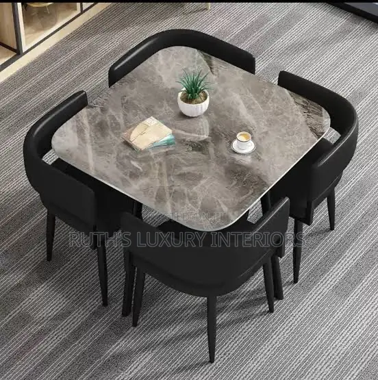 Space Saving Luxury Restaurant Furniture/ Dining Set Furniture