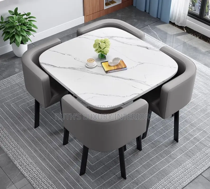 Space Saving Luxury Restaurant Furniture/ Dining Set Furniture
