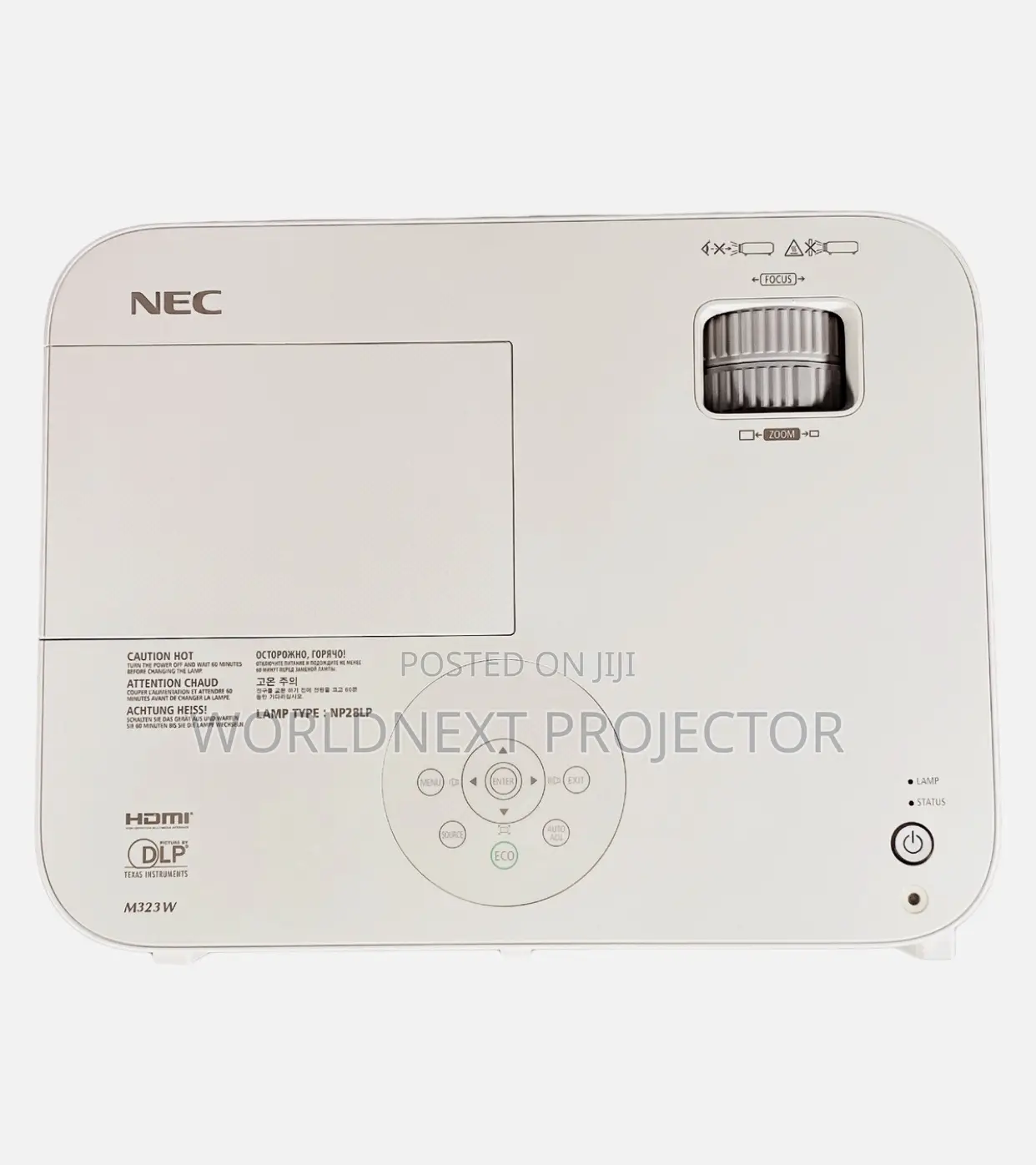DLP Projector 3200 Ansi for Home Theater Gaming Full Hd 3d 1080p Hdmi