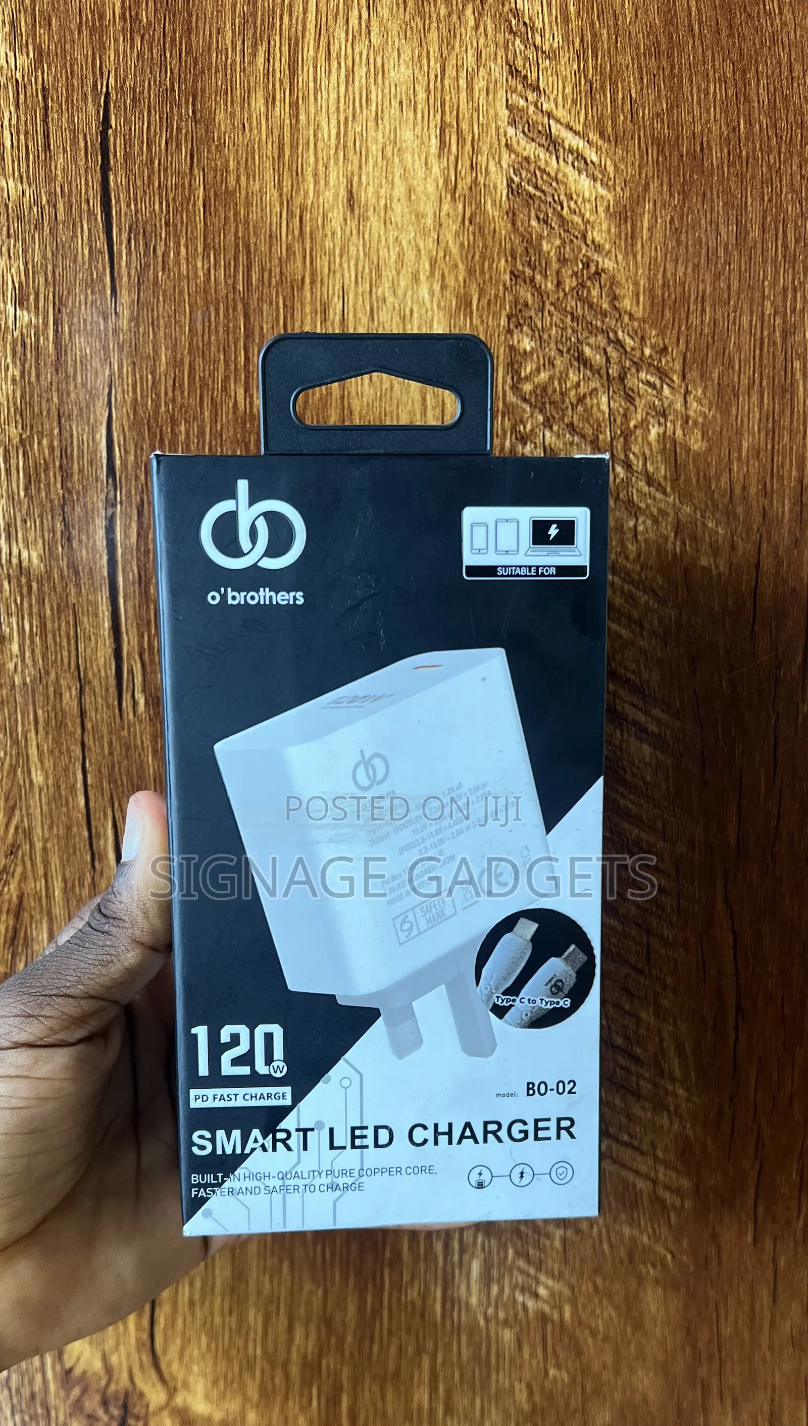 120w Fast Charging Type C Charger
