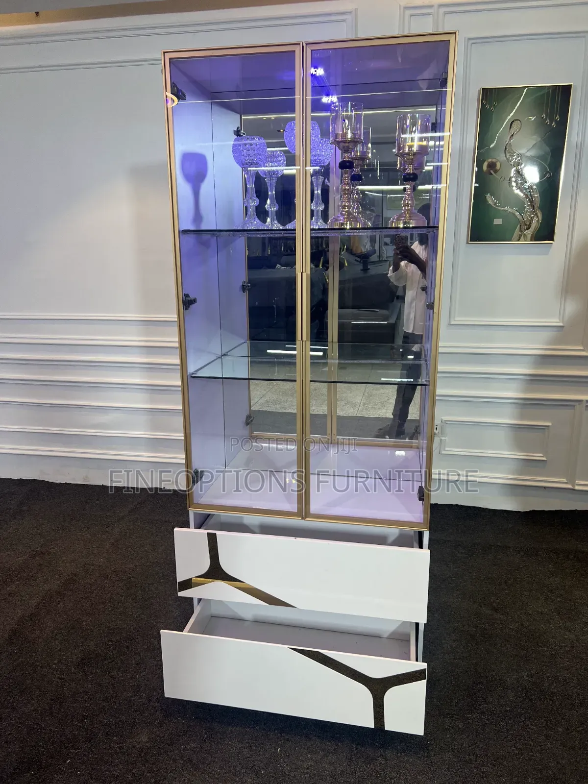The Aurelia Luxe Display Cabinet