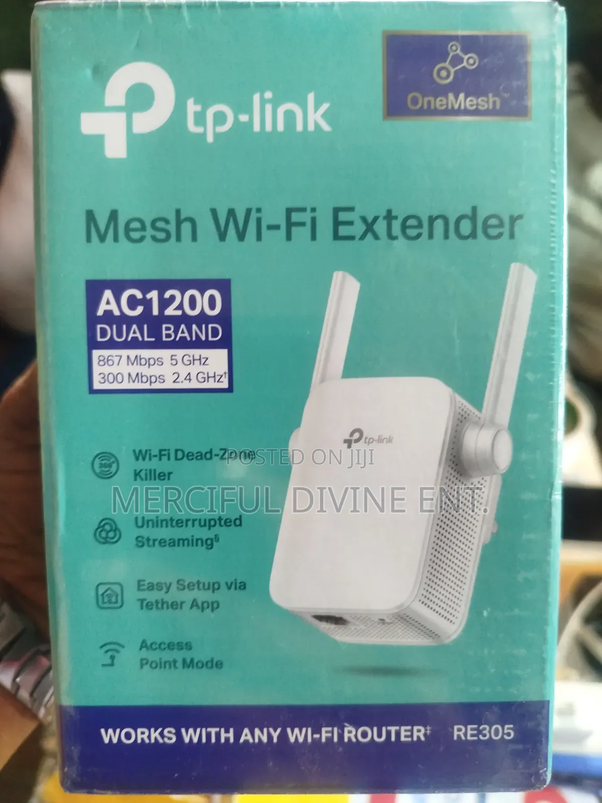 Tp-Link Mesh Re305 Wifi Extender Ac 1200 Dual Band