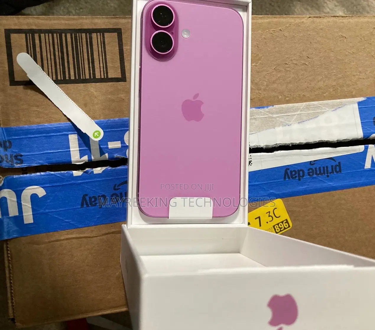 New Apple iPhone 16 128 GB Pink
