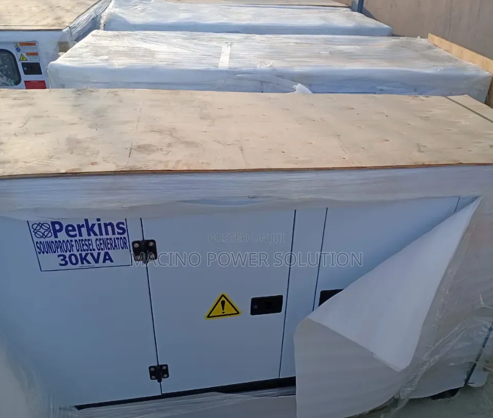 Perkins Soundproof Diesel Generator 30kva