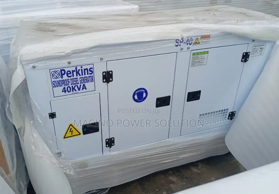 Perkins Soundproof Diesel Generator 40kva