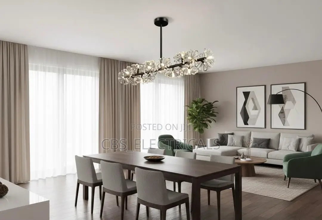 Luxury Crystal Dandelion Chandelier