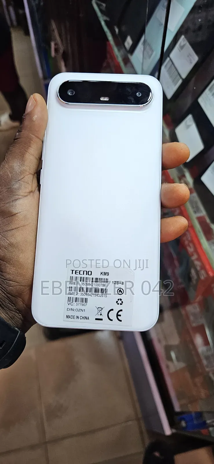 Tecno Spark Slim 256 GB White