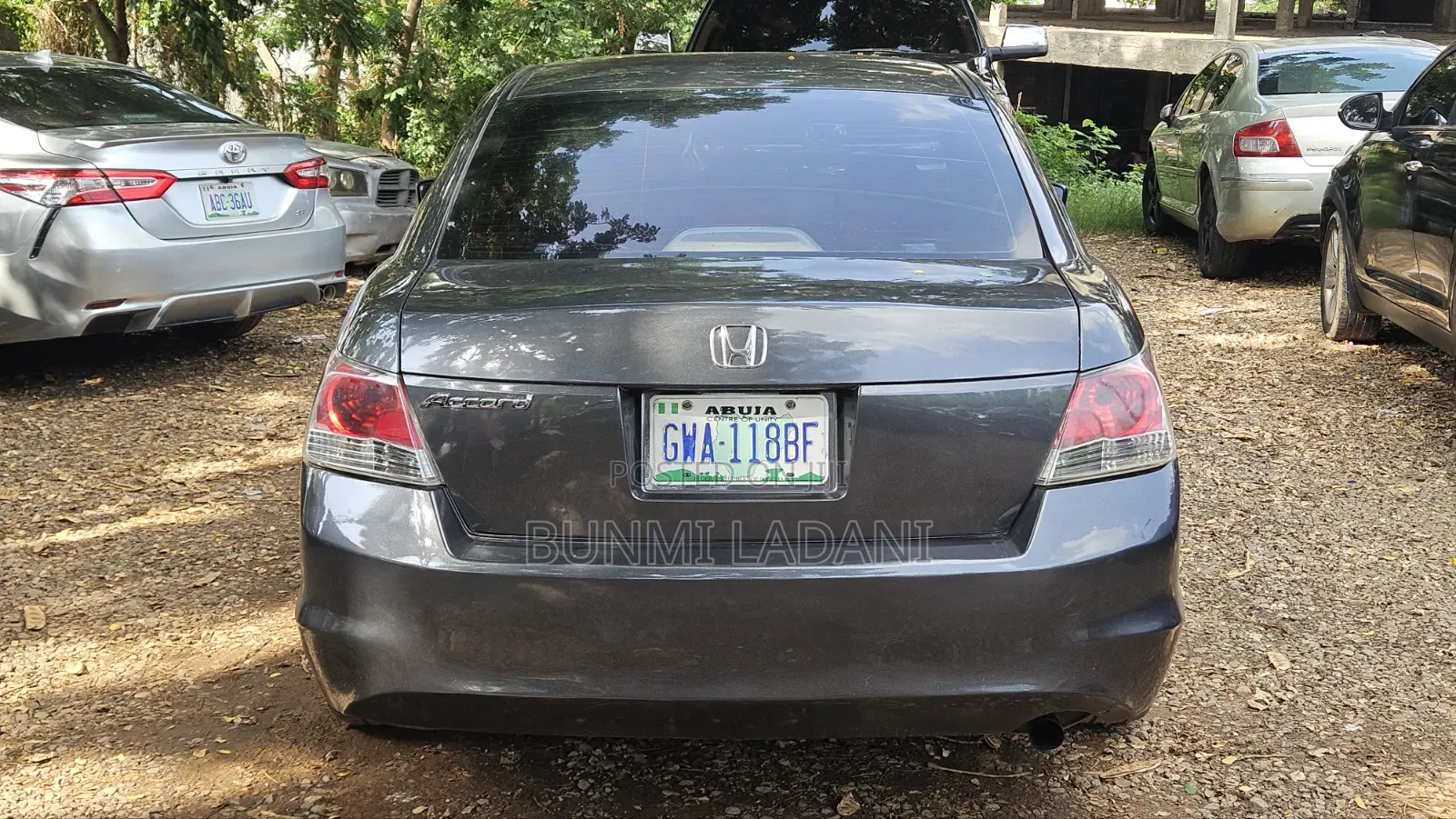 Honda Accord 2.4 LX Automatic 2008 Gray