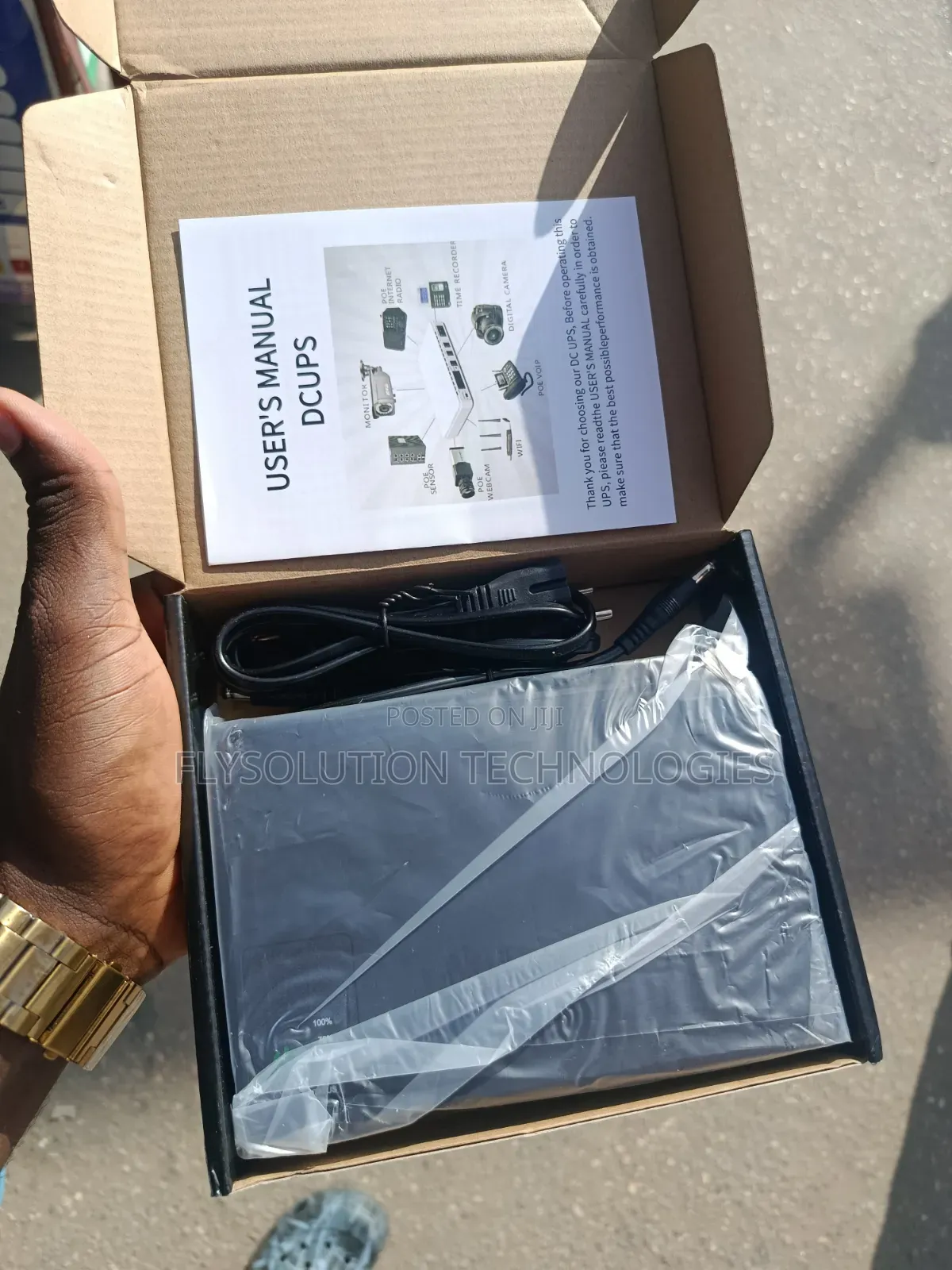 20000mah Router Power Bank Mini Dc Ups (Poe-830p-Lfp)