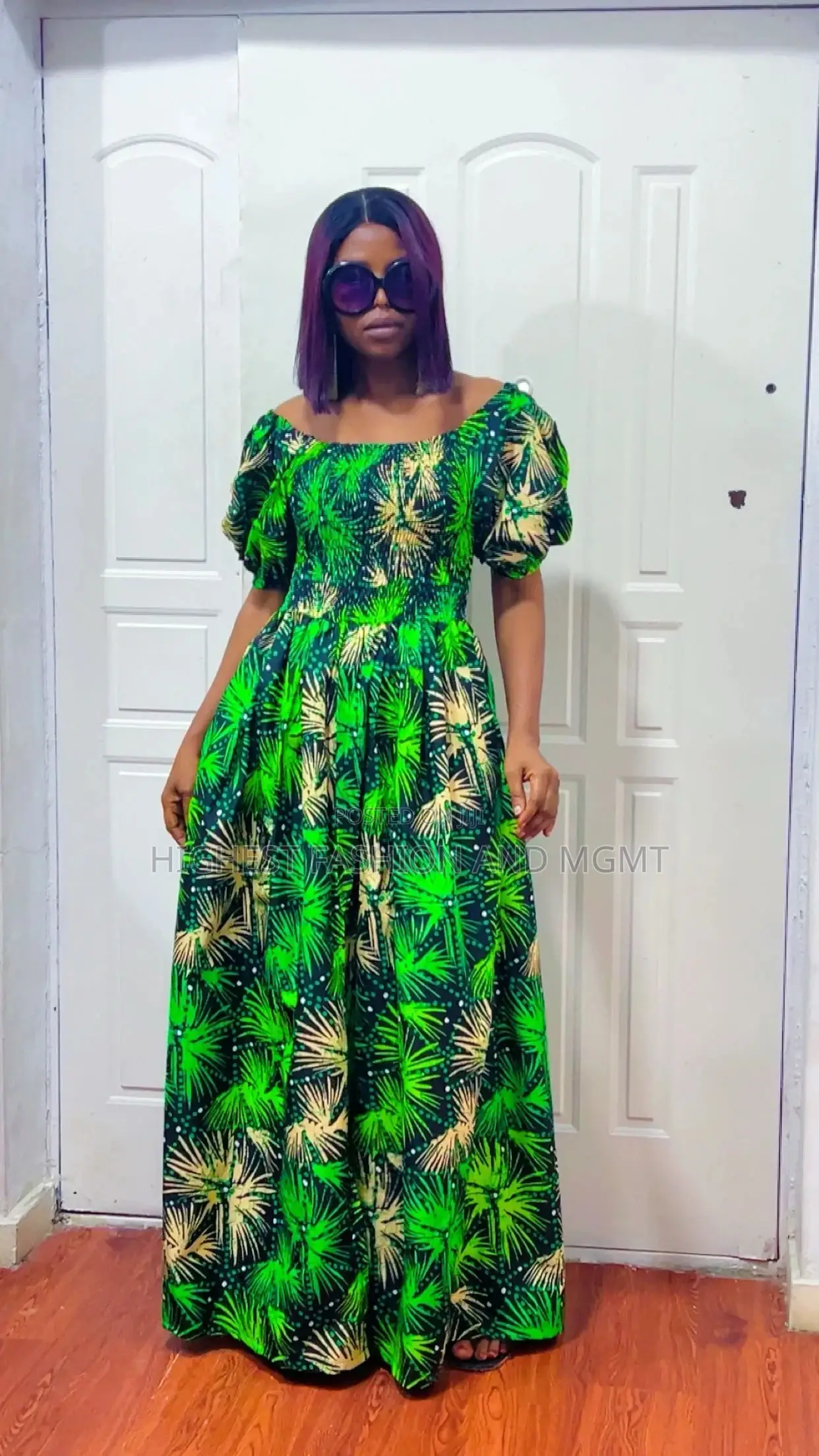 Long Gown With Sleeve - Style 439