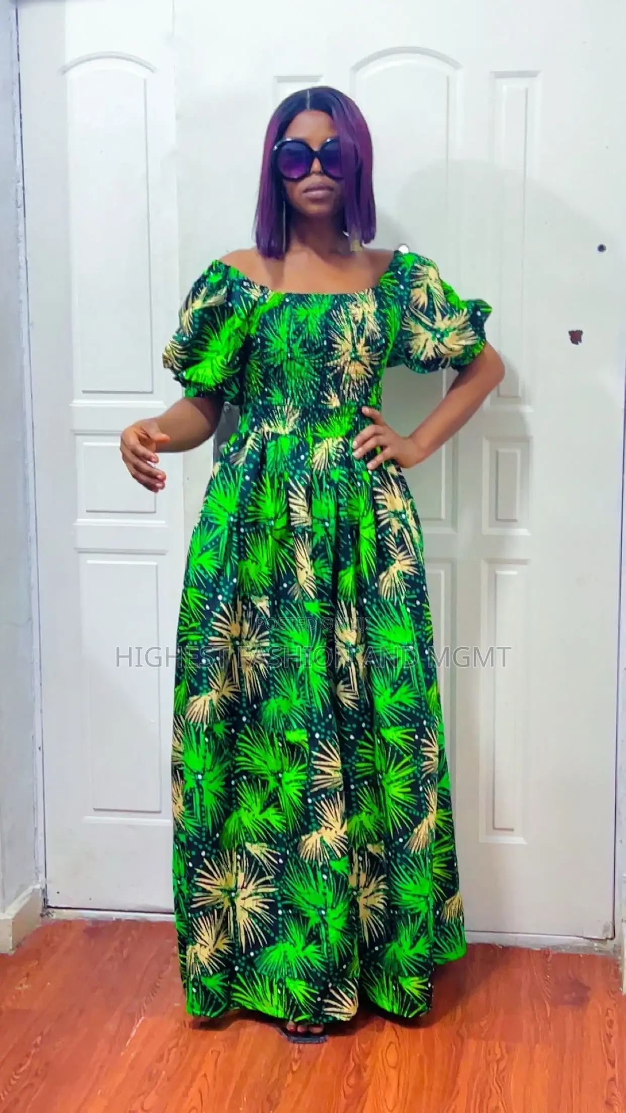 Long Gown With Sleeve - Style 439