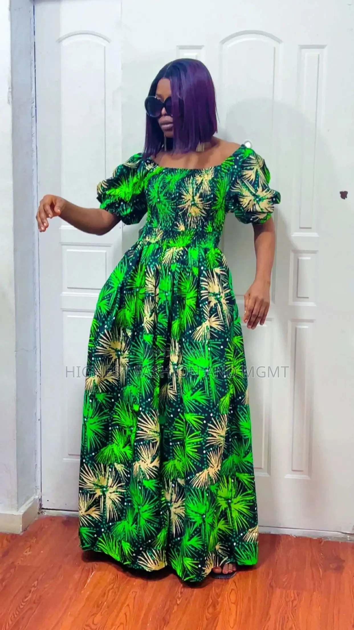 Long Gown With Sleeve - Style 439