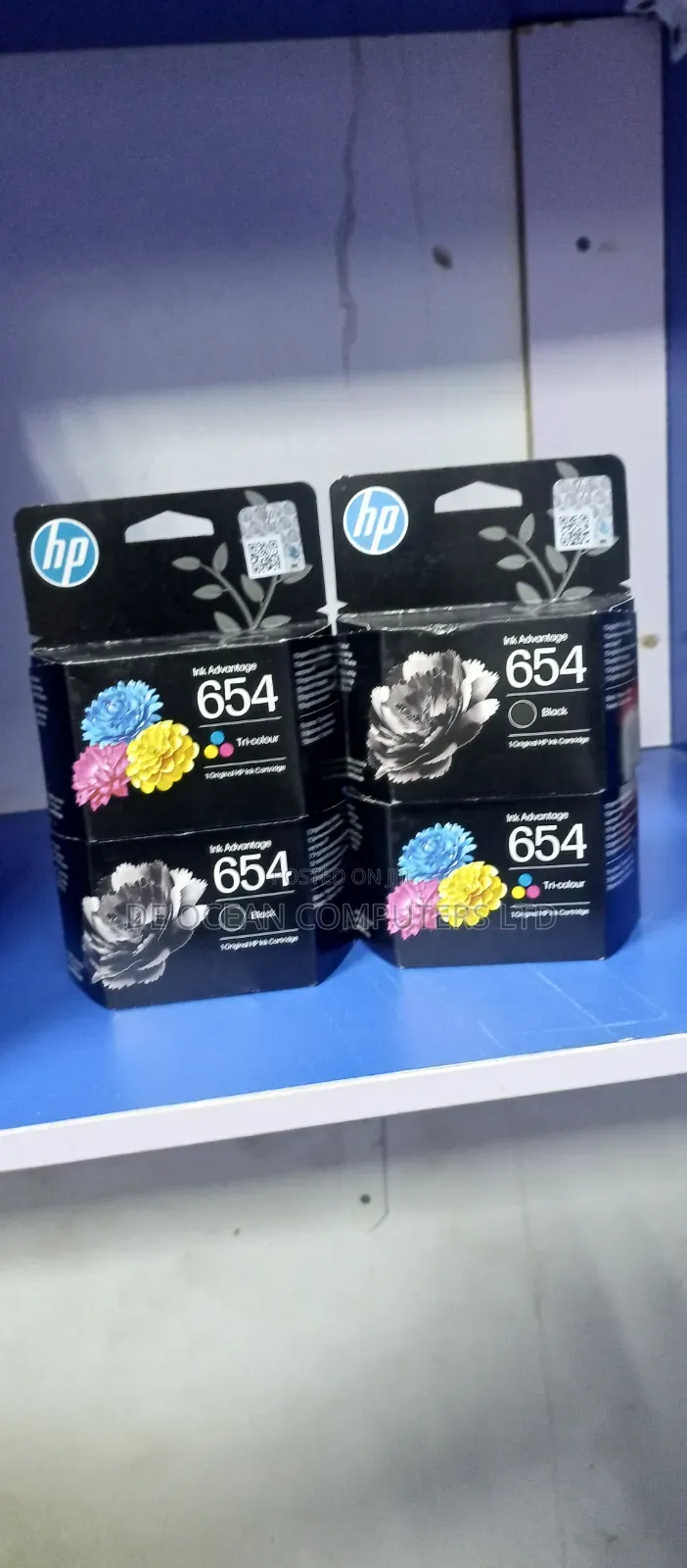 Hp 654 Ink Genuine Black and Color