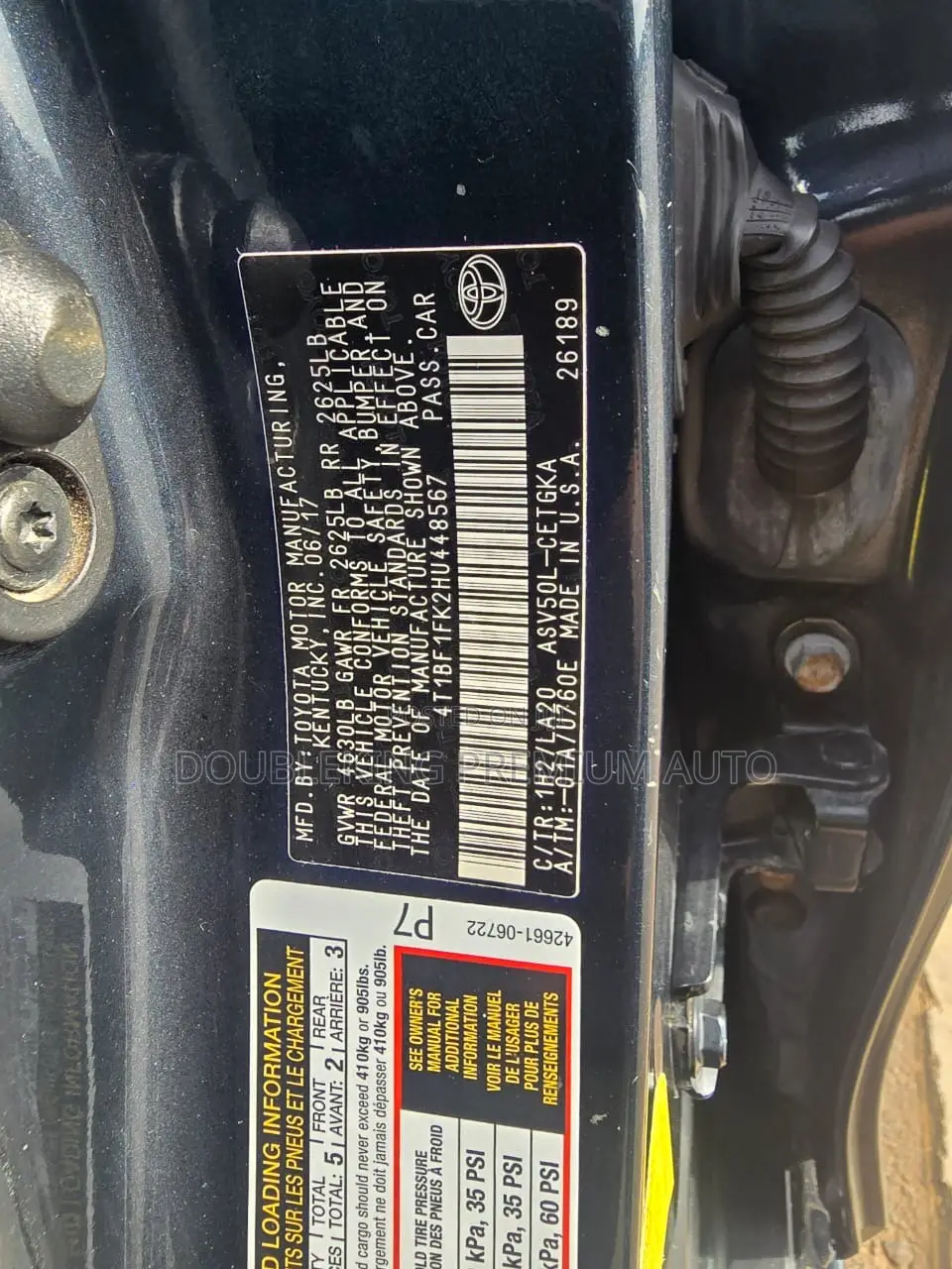 Toyota Camry SE 4dr Sedan (2.5L 4cyl 6A) 2017 Gray