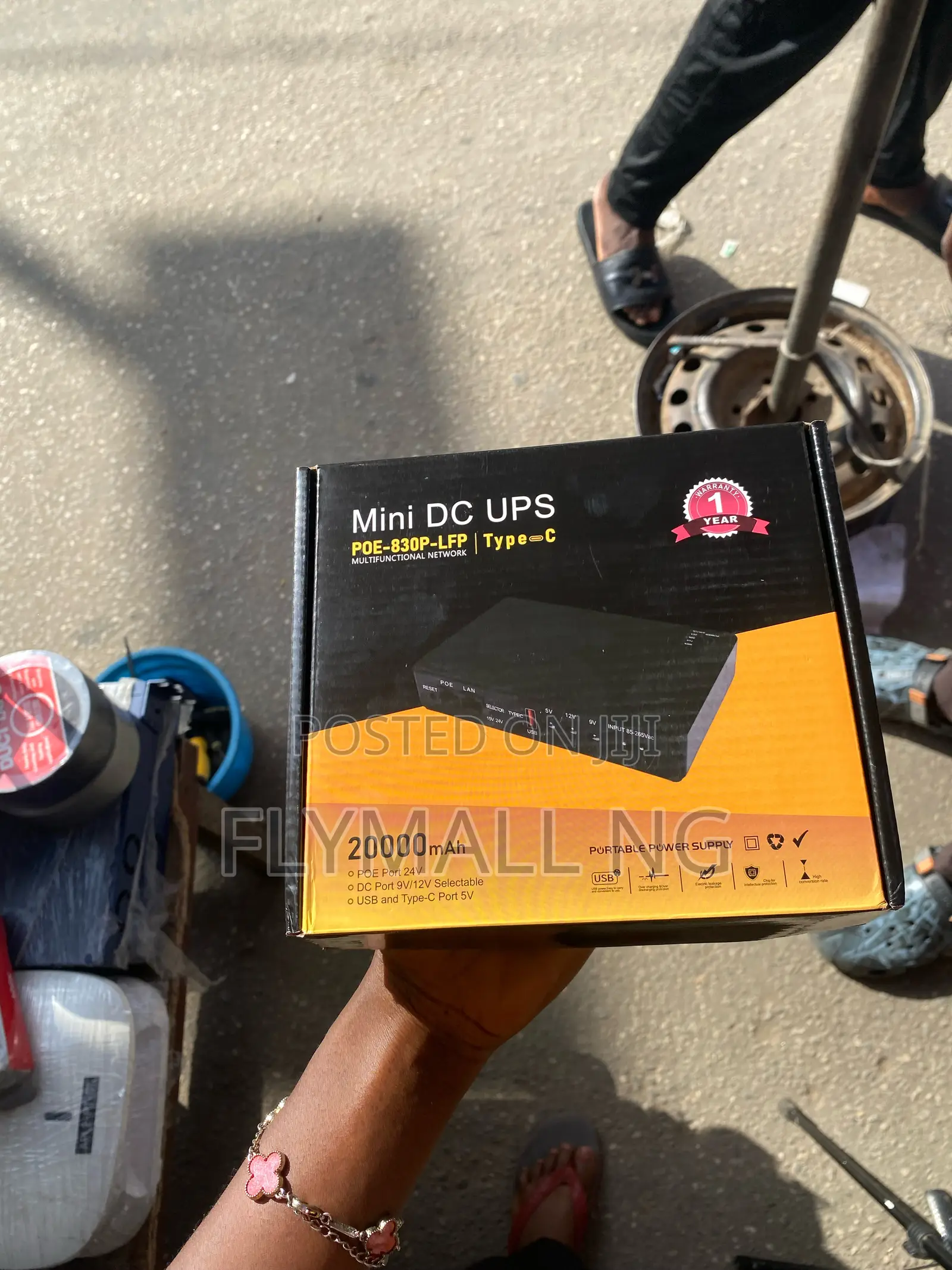 Mini Dc Ups 20,000mah Router Power Bank