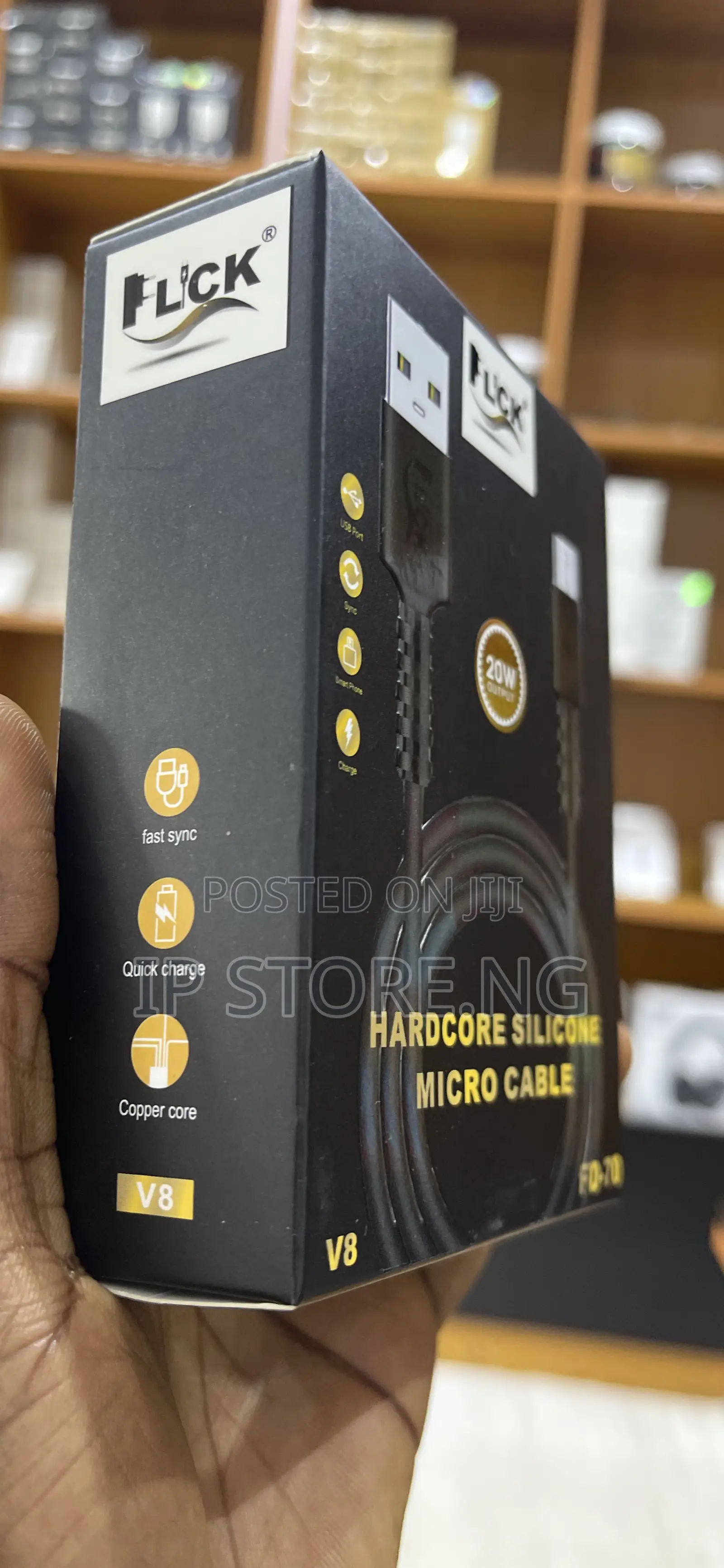 Flick 20w Hardcore Silicon Micro Cable