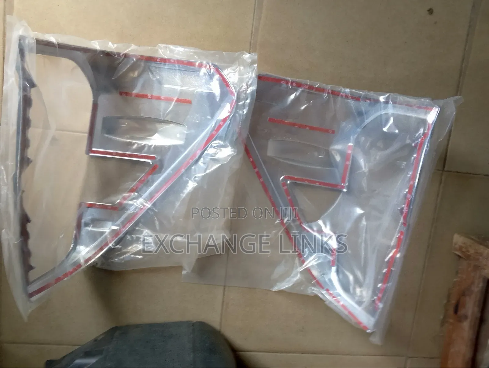 Rear Light Chrome Toyota Hilux New Model