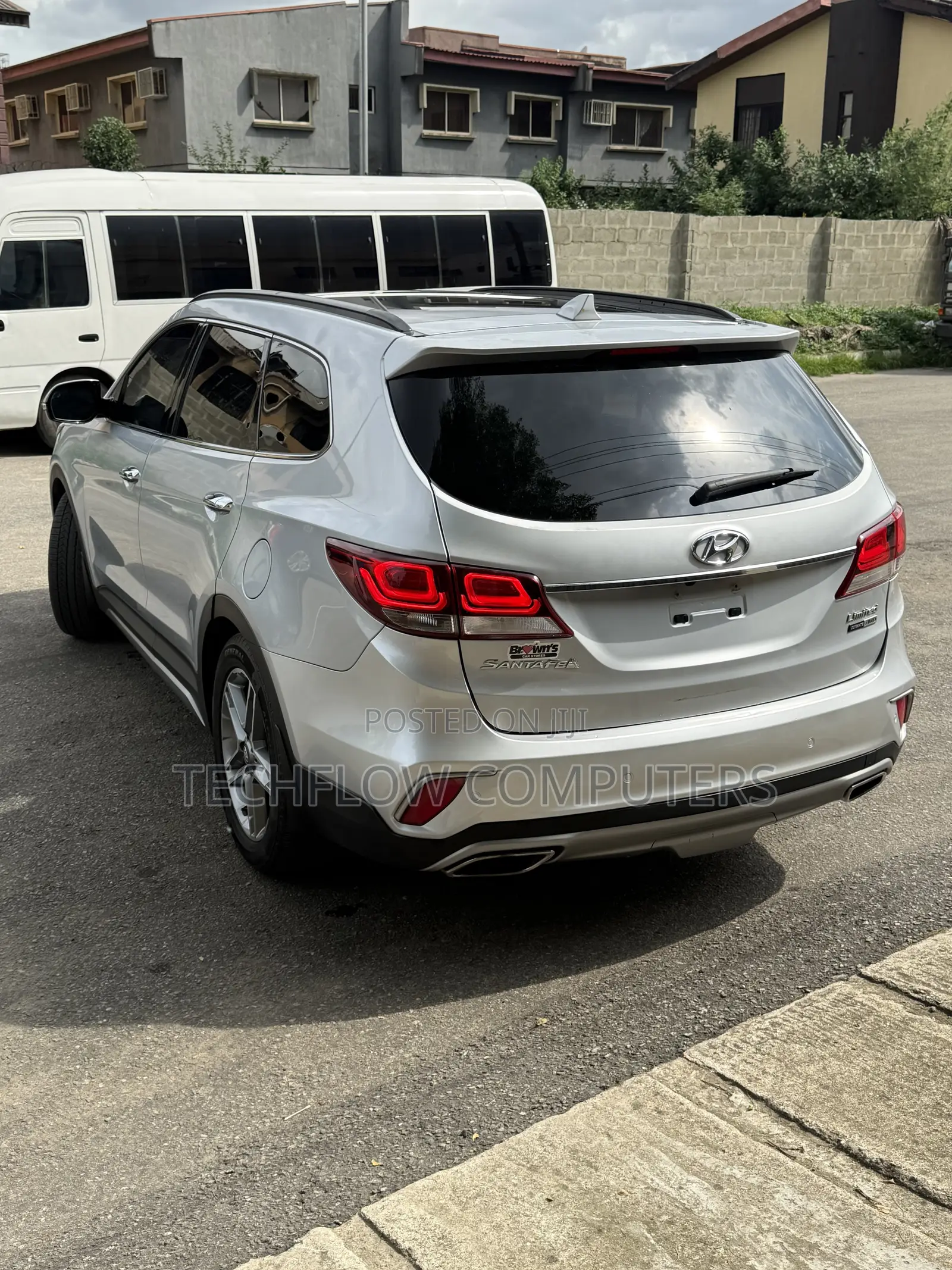 Hyundai Santa Fe Limited Ultimate AWD 2017 Silver