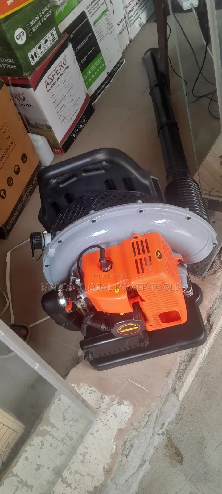 Engine Powerfu Blower Machine Is Comfortable Garden Germany Gasoline