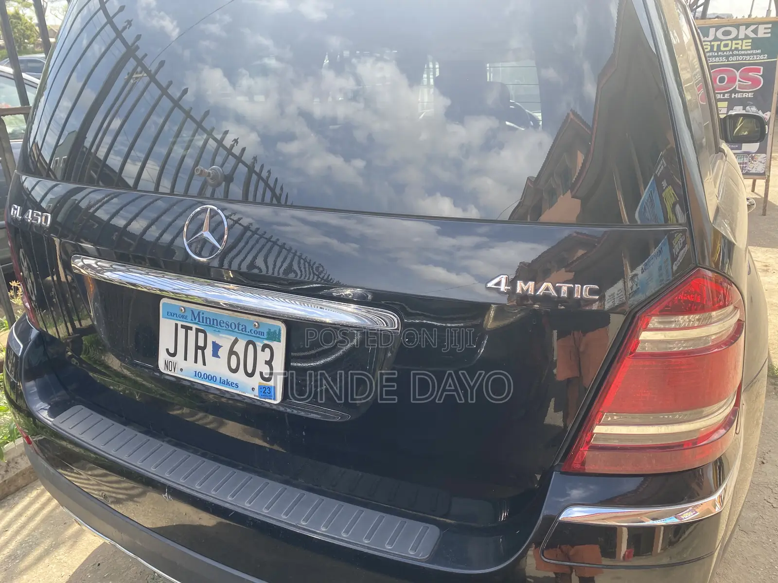 Mercedes-Benz GL-Class GL 450 2008 Black