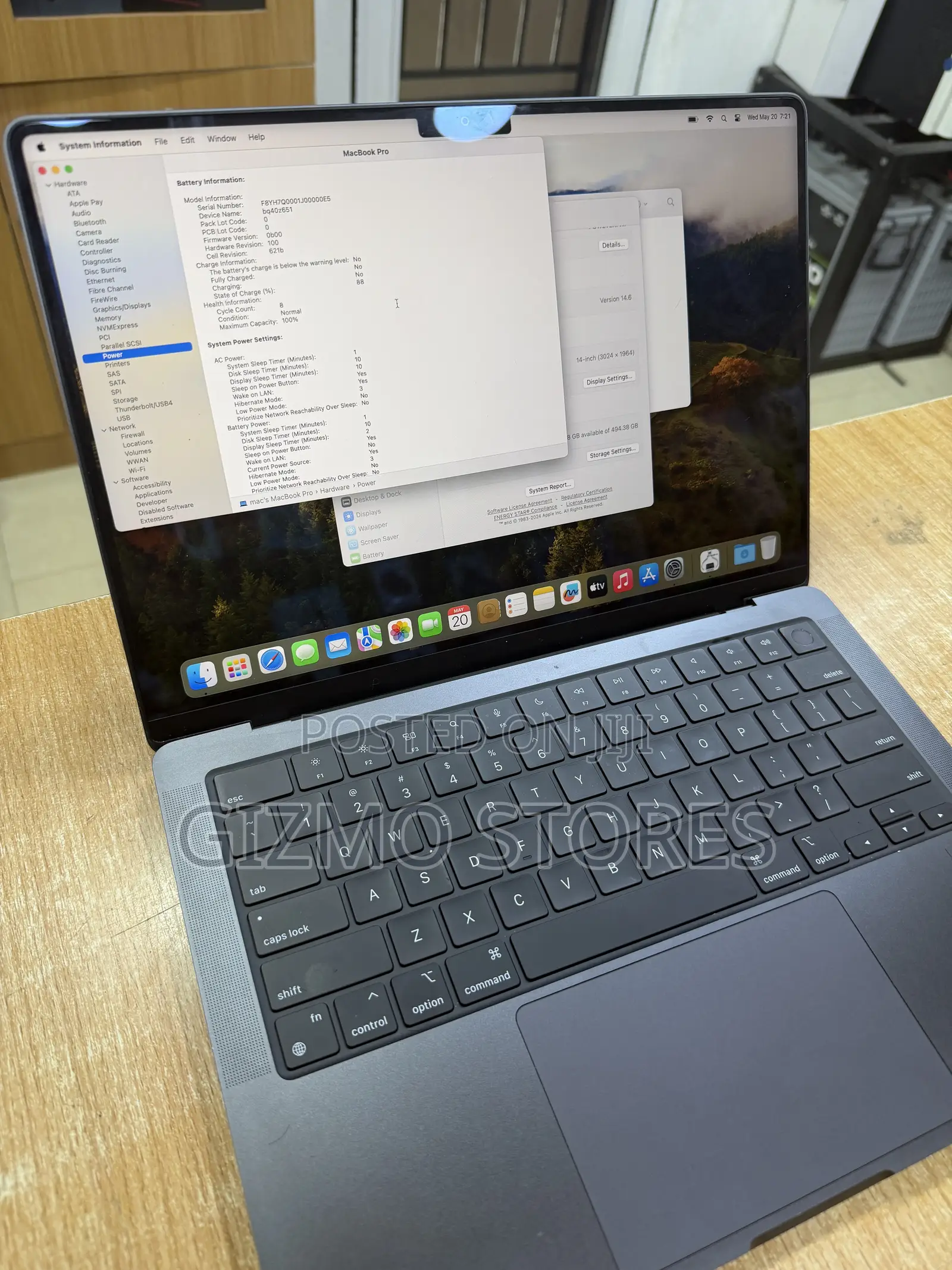 Apple MacBook Pro 2023 M3 Pro 14-inch 18GB Apple M3 Pro SSD 512GB