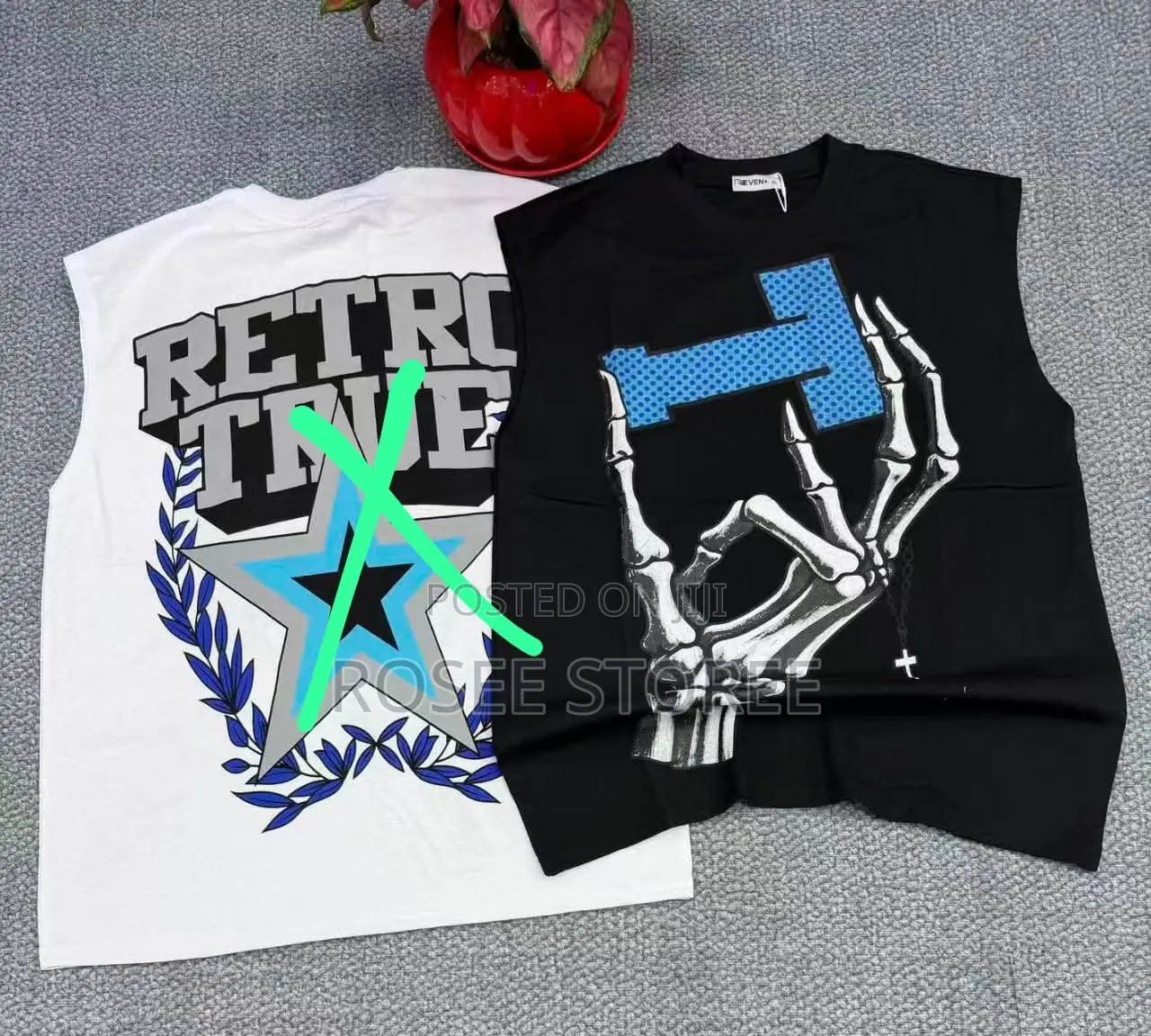 Armless Graphic T-Shirt