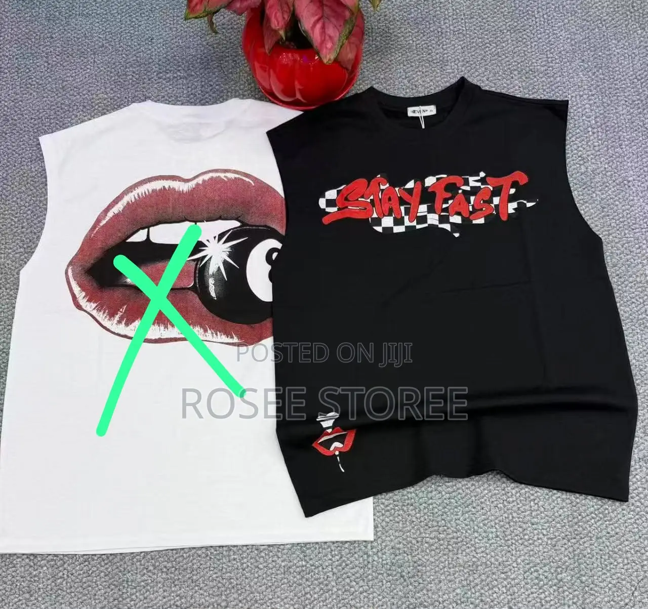 Armless Graphic T-Shirt