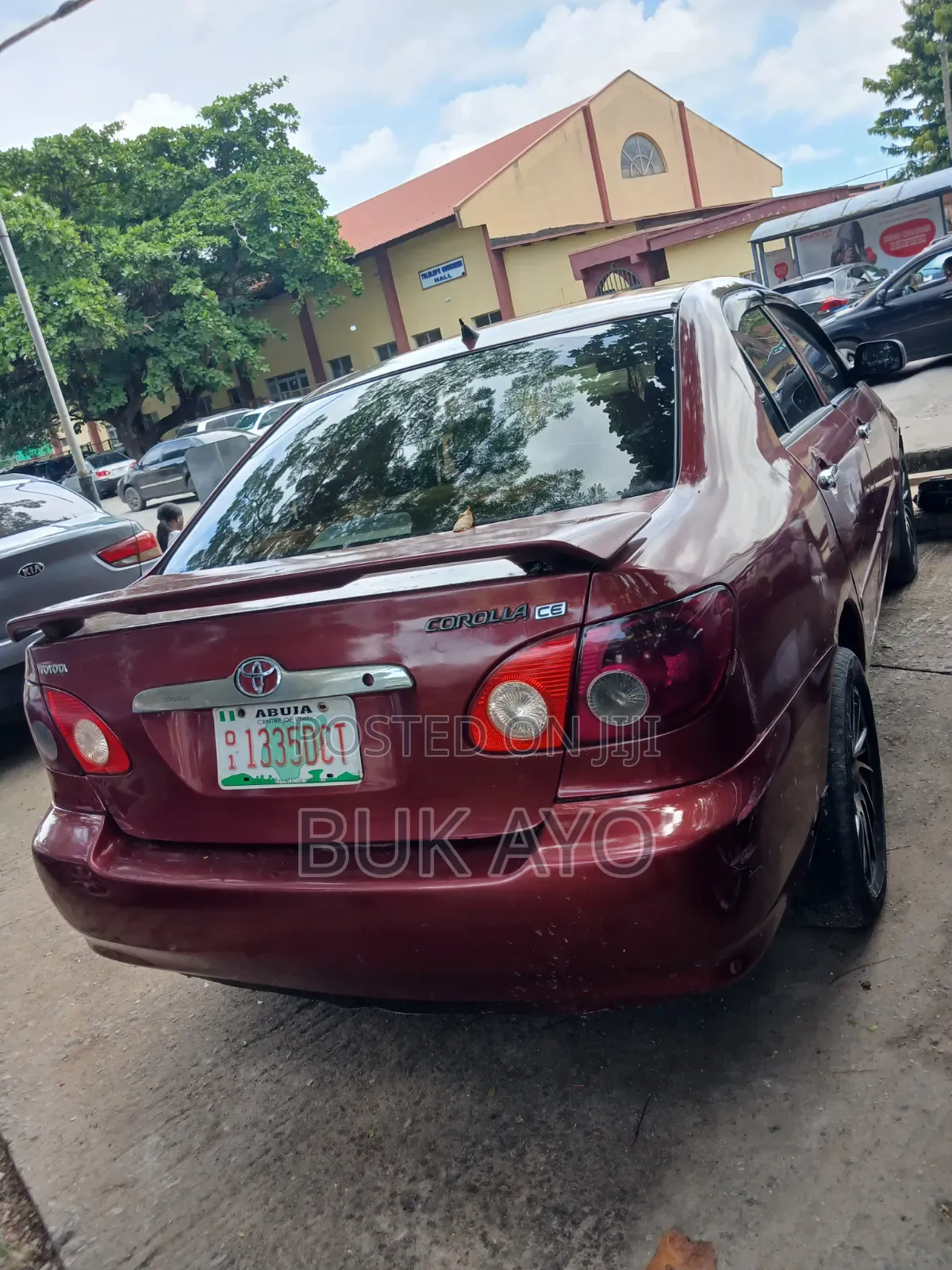 Toyota Corolla 2004 Red