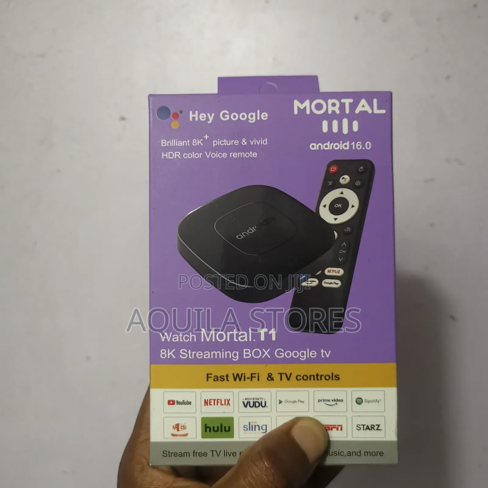 Mortal T1 Android Tv Box