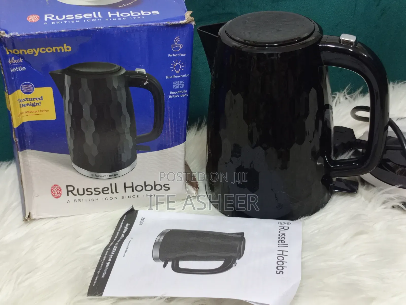 U.K Fairly Used Russell Hobbs Kettle