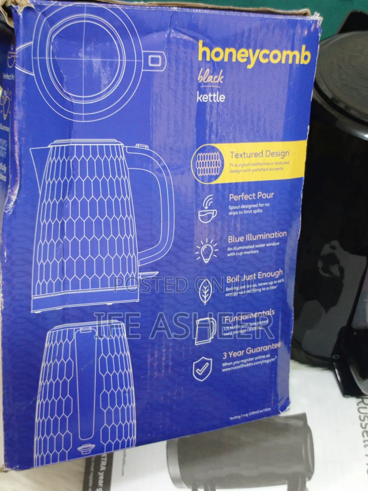 U.K Fairly Used Russell Hobbs Kettle