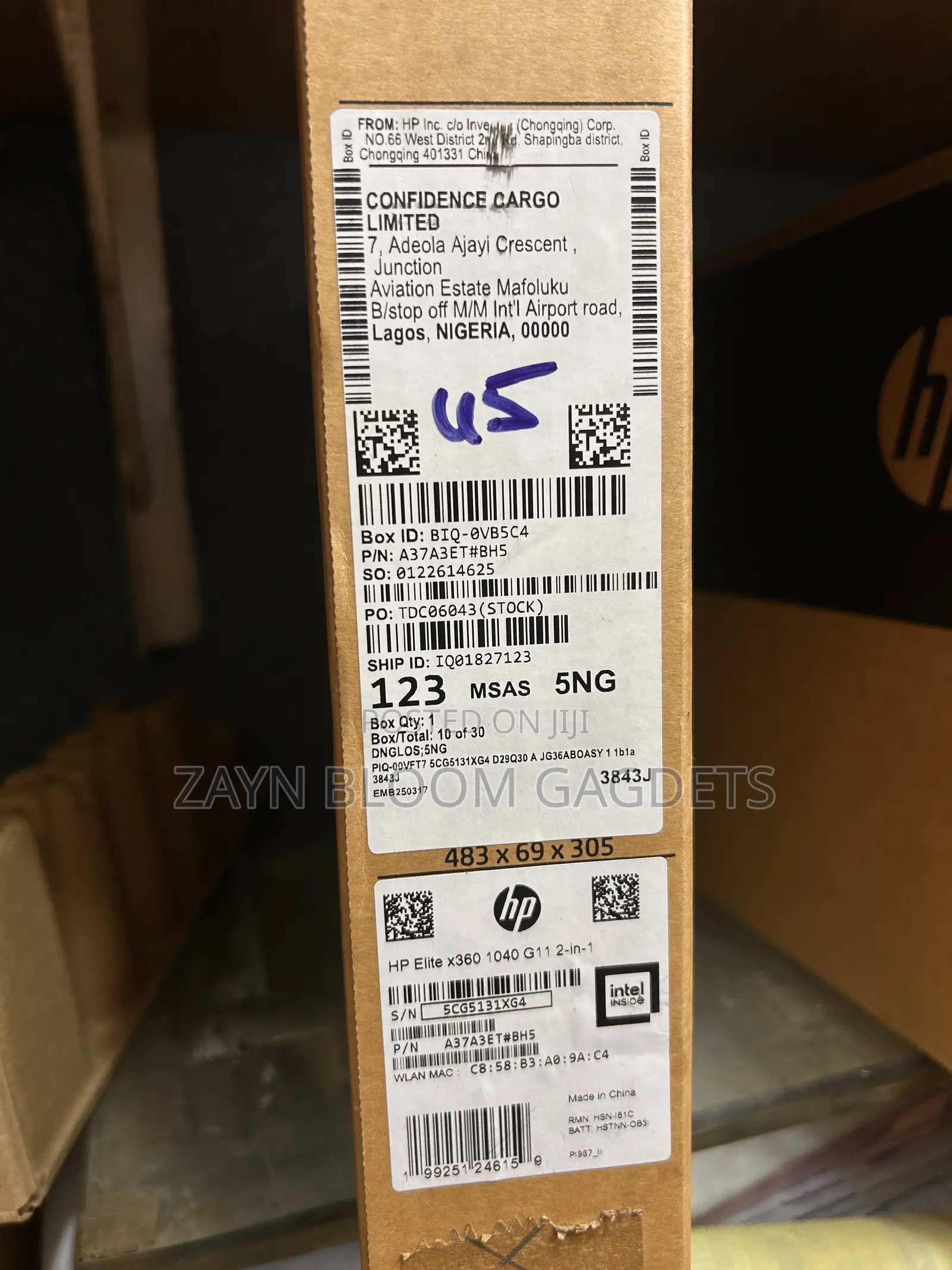 New Laptop HP EliteBook X360 1040 G11 16GB Intel Core Ultra 5 SSD 512GB