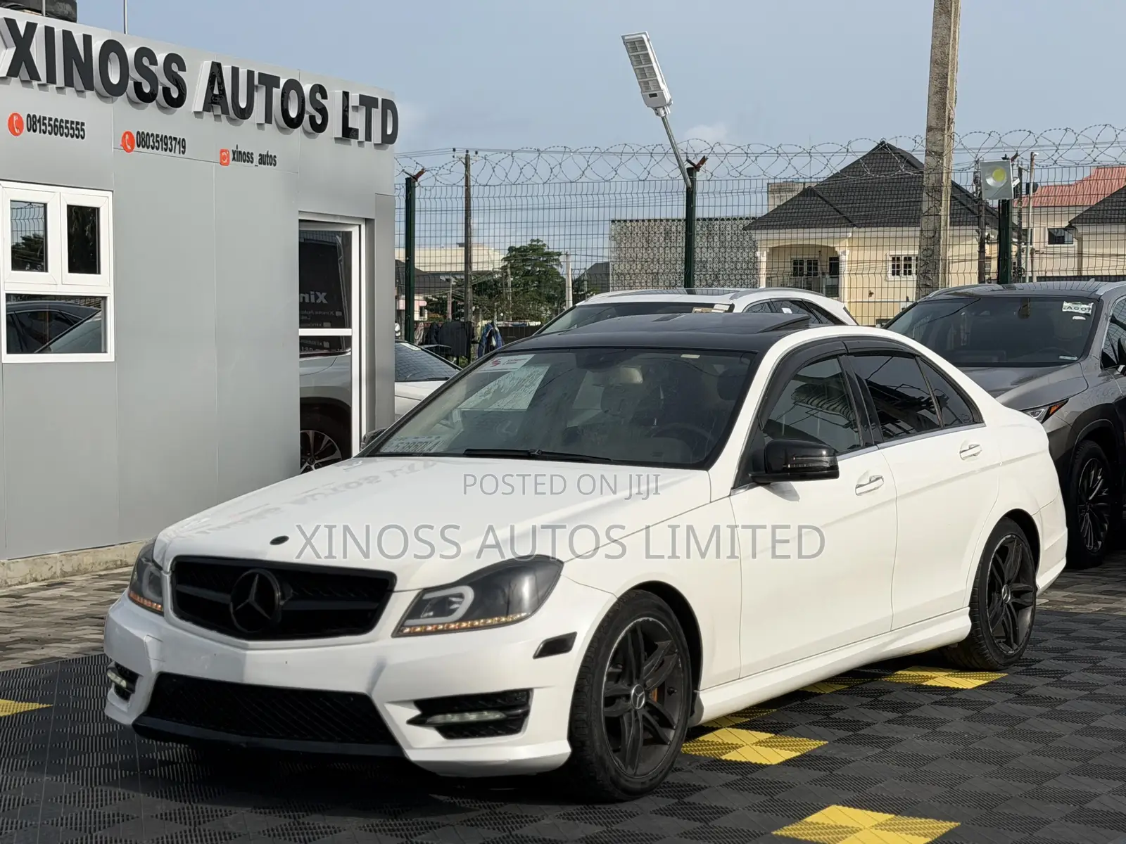 Mercedes-Benz C350 C 350 4MATIC AWD 2013 White