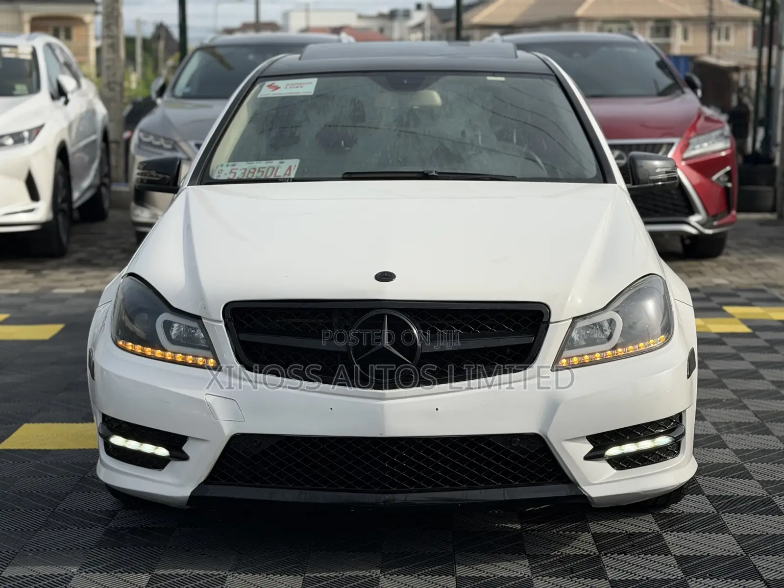 Mercedes-Benz C350 C 350 4MATIC AWD 2013 White