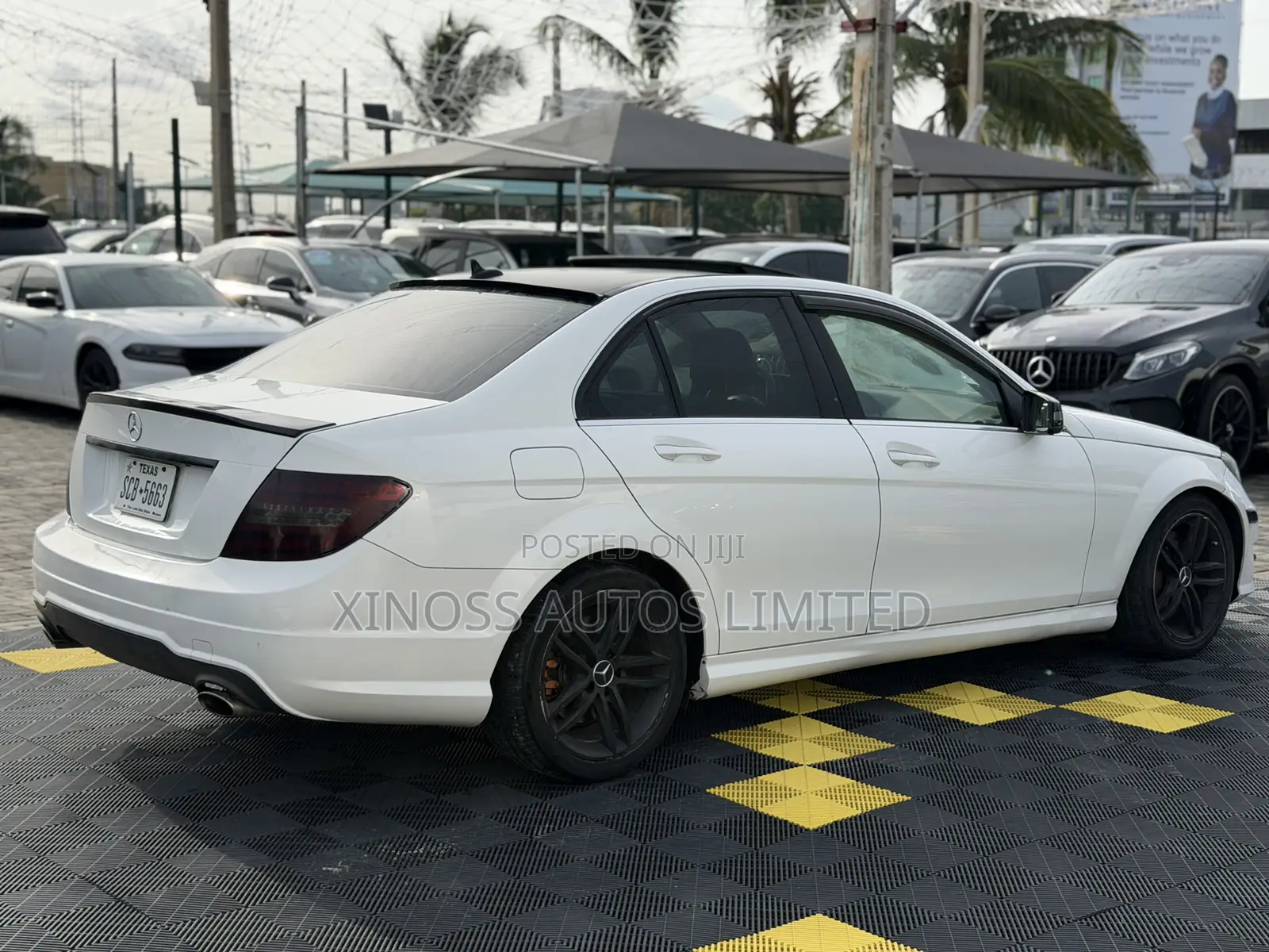Mercedes-Benz C350 C 350 4MATIC AWD 2013 White