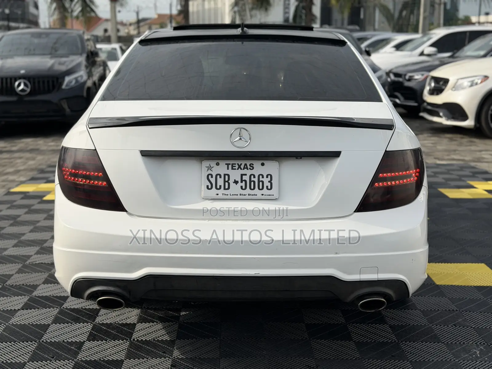 Mercedes-Benz C350 C 350 4MATIC AWD 2013 White