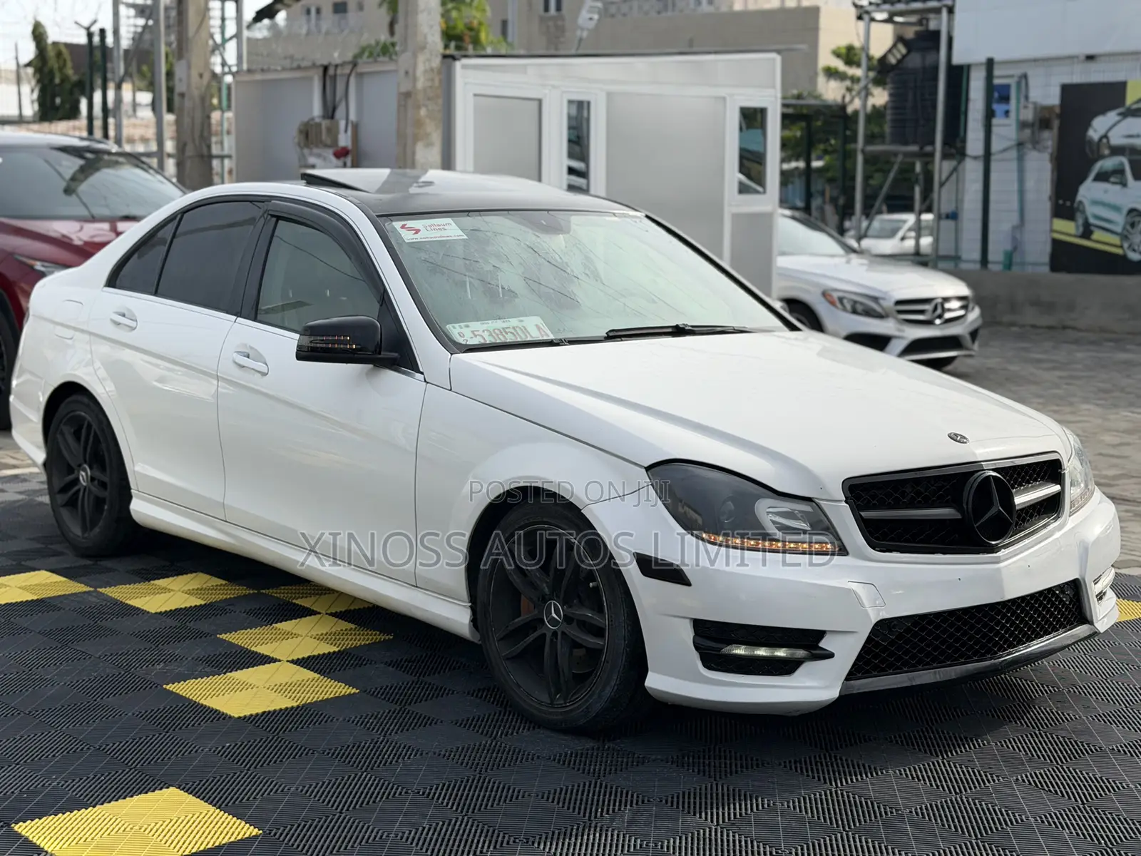 Mercedes-Benz C350 C 350 4MATIC AWD 2013 White