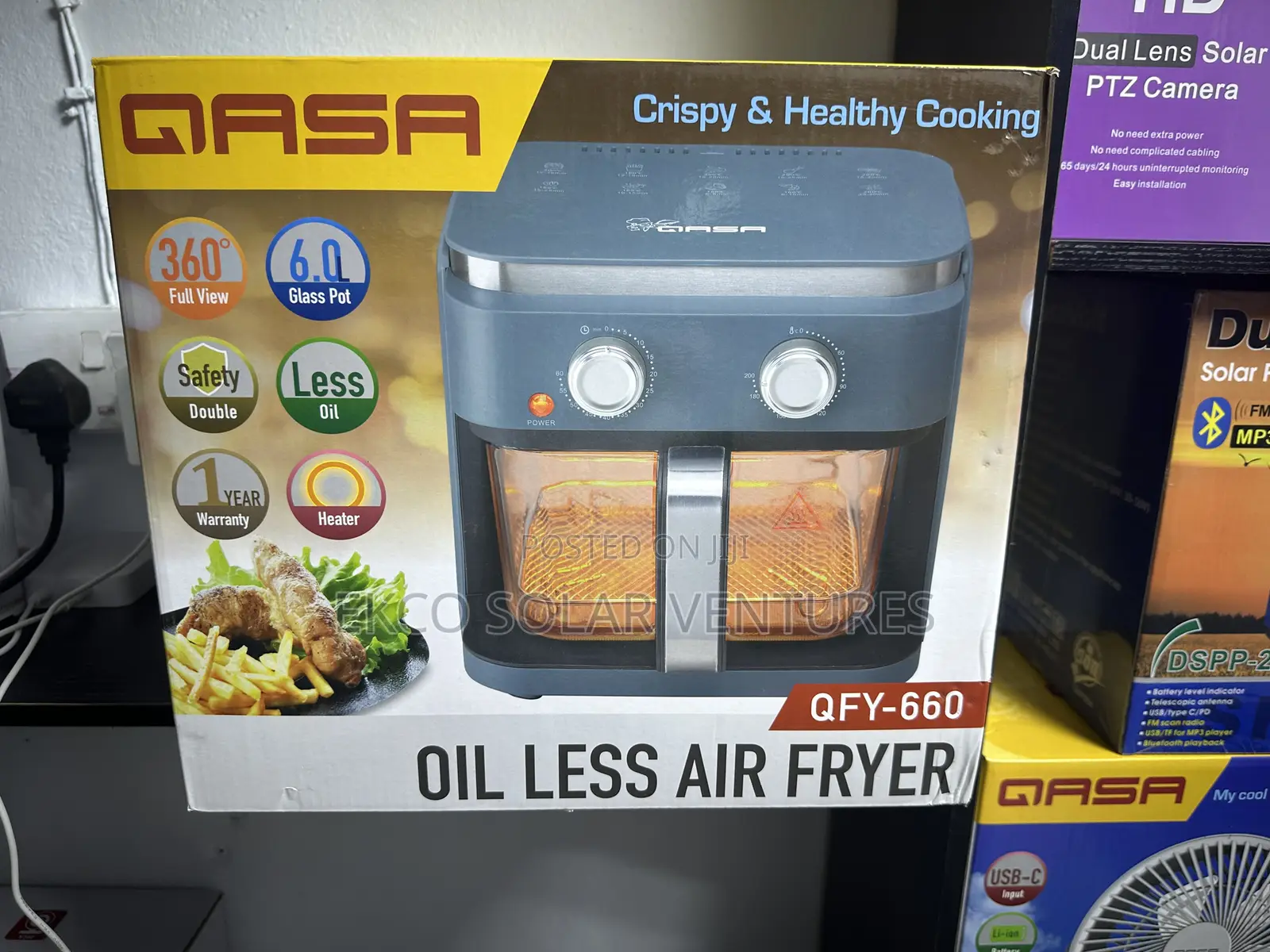 Qasa 6l Oil Less Air Fryer