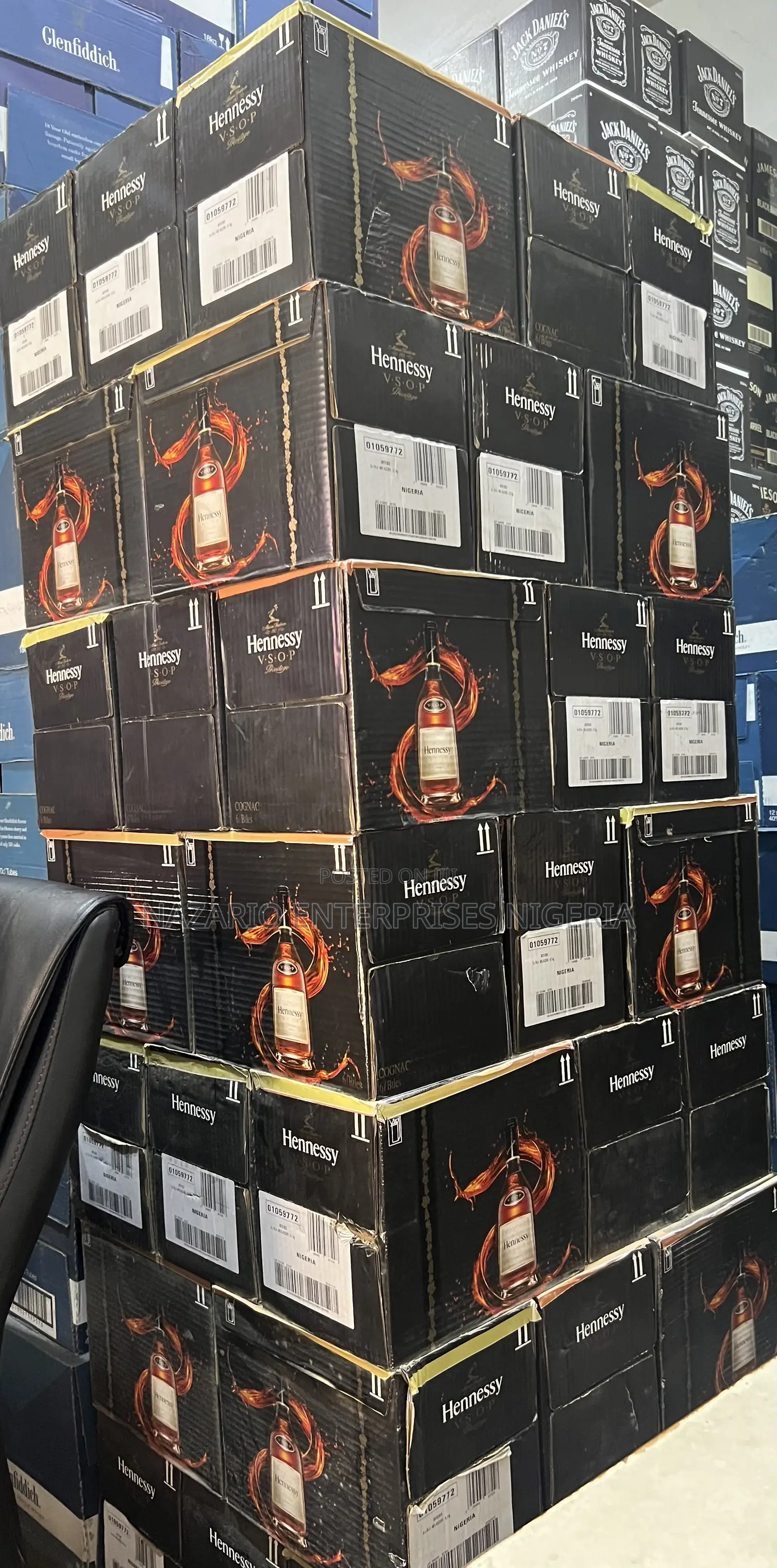 Hennessy Vsop Cognac 700ml – By 12 Bottles (Original)