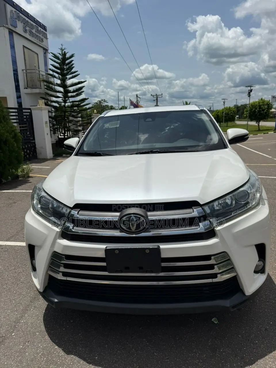 Toyota Highlander Limited 4x4 V6 (3.5L 6cyl 8A) 2018 White